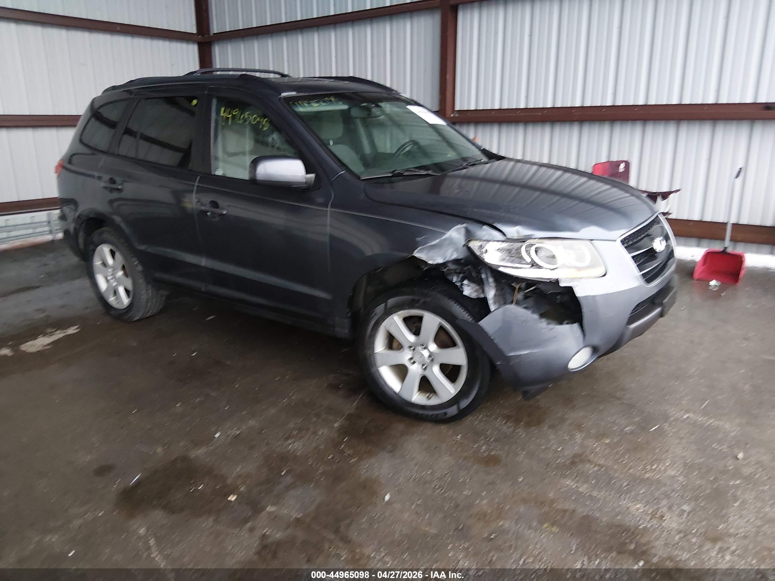 2009 Hyundai Santa Fe Se Blue vin: 5NMSH13E29H267765