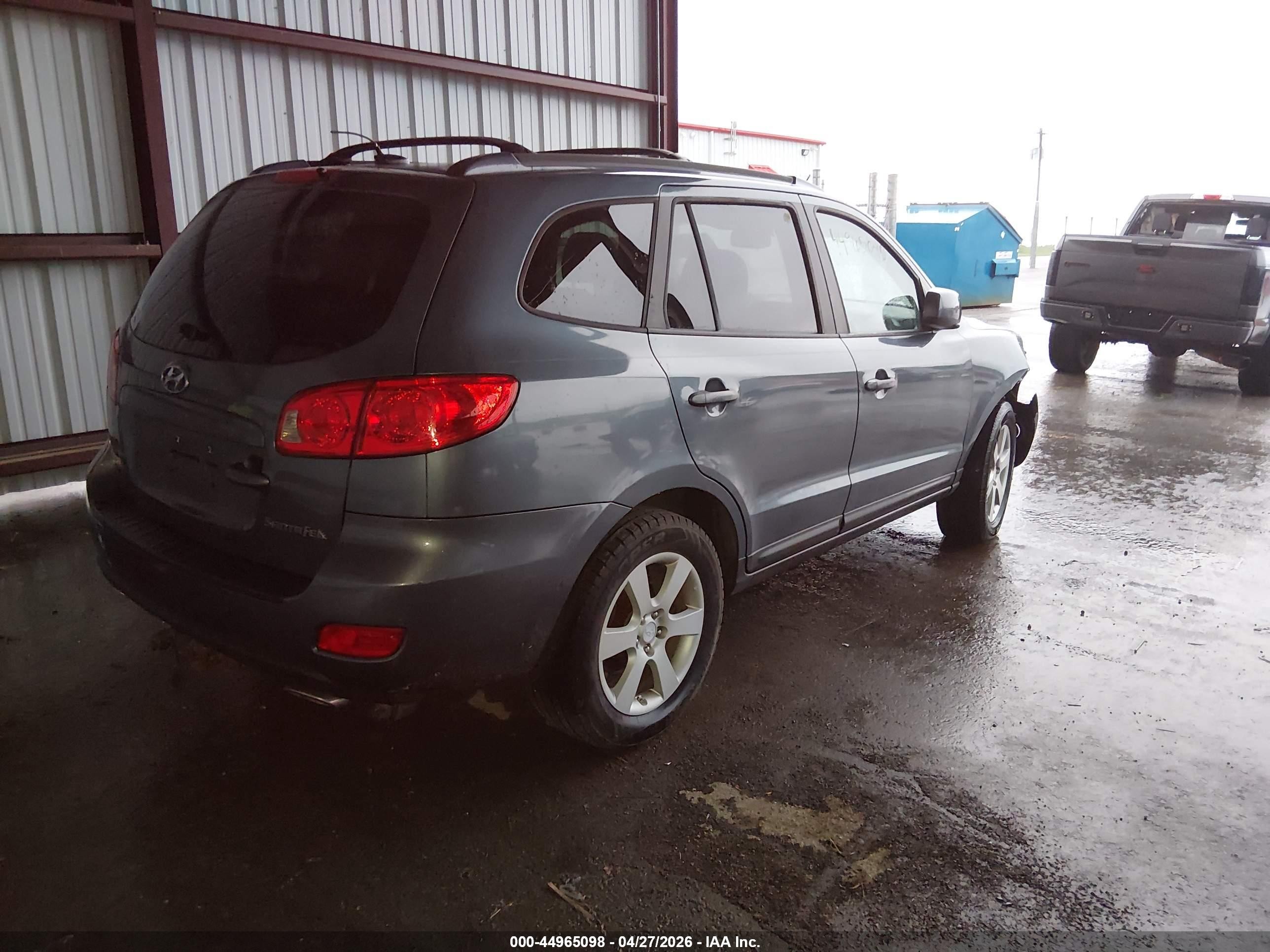 2009 Hyundai Santa Fe Se Blue vin: 5NMSH13E29H267765