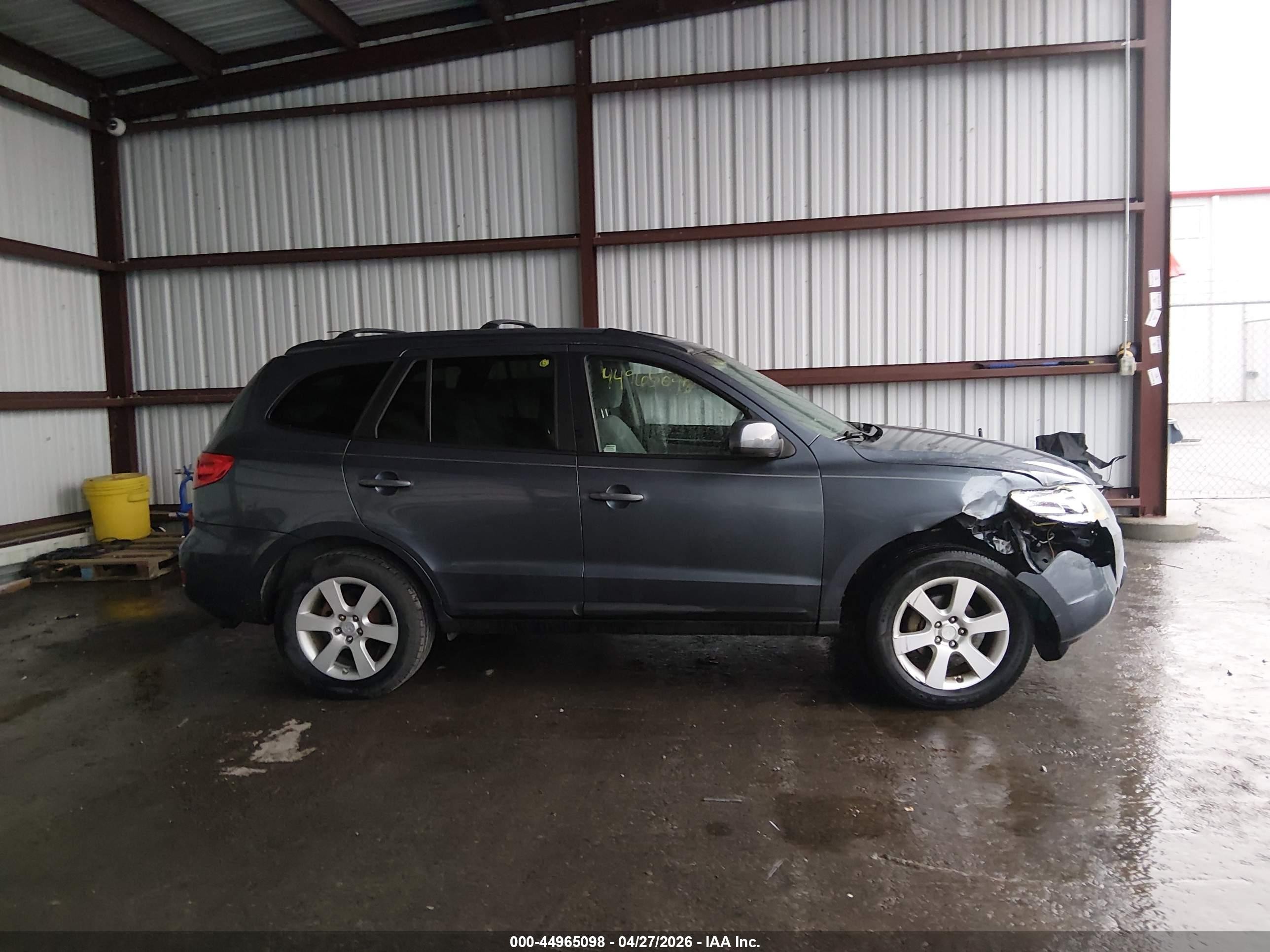 2009 Hyundai Santa Fe Se Blue vin: 5NMSH13E29H267765