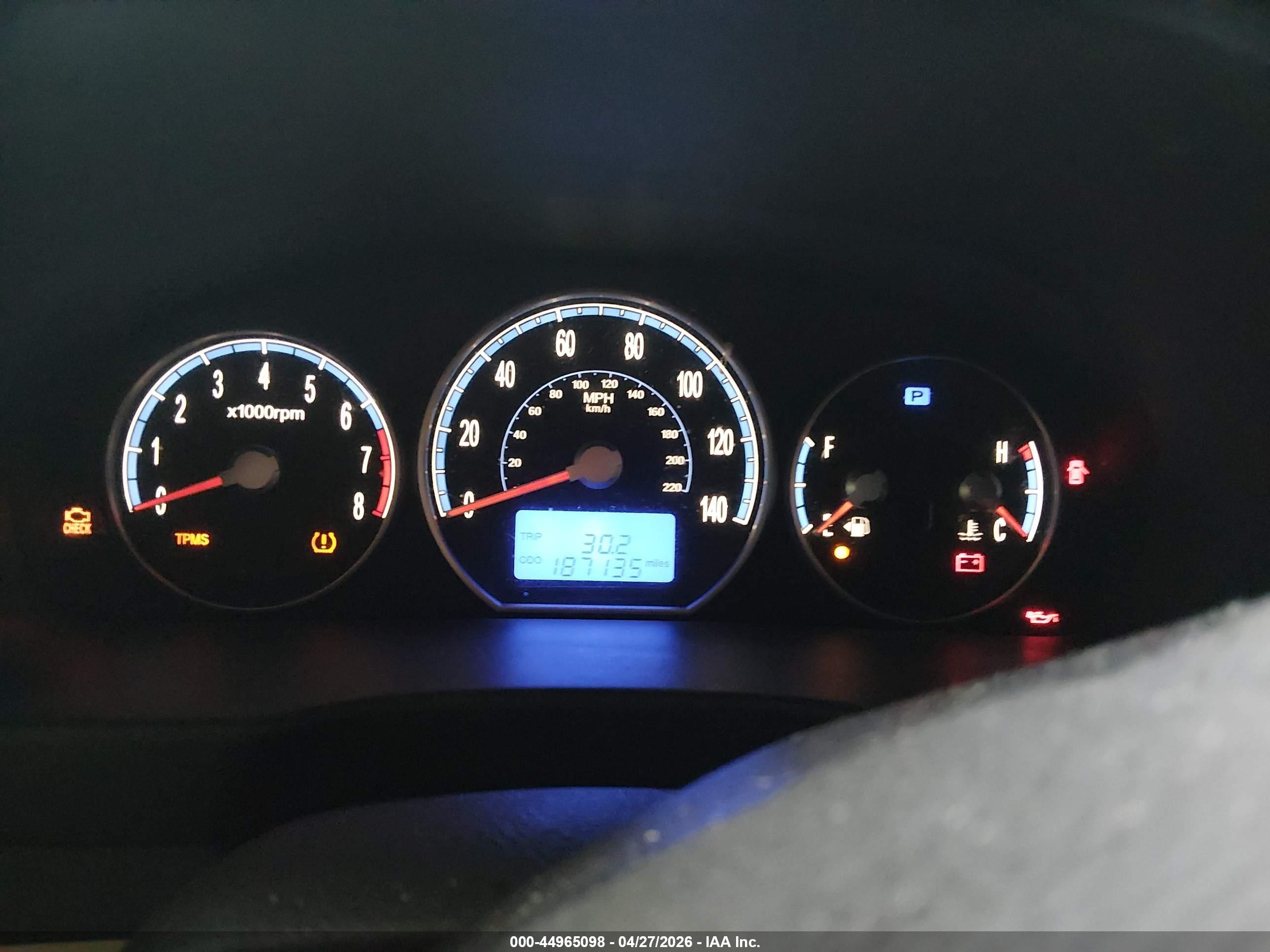 2009 Hyundai Santa Fe Se Blue vin: 5NMSH13E29H267765