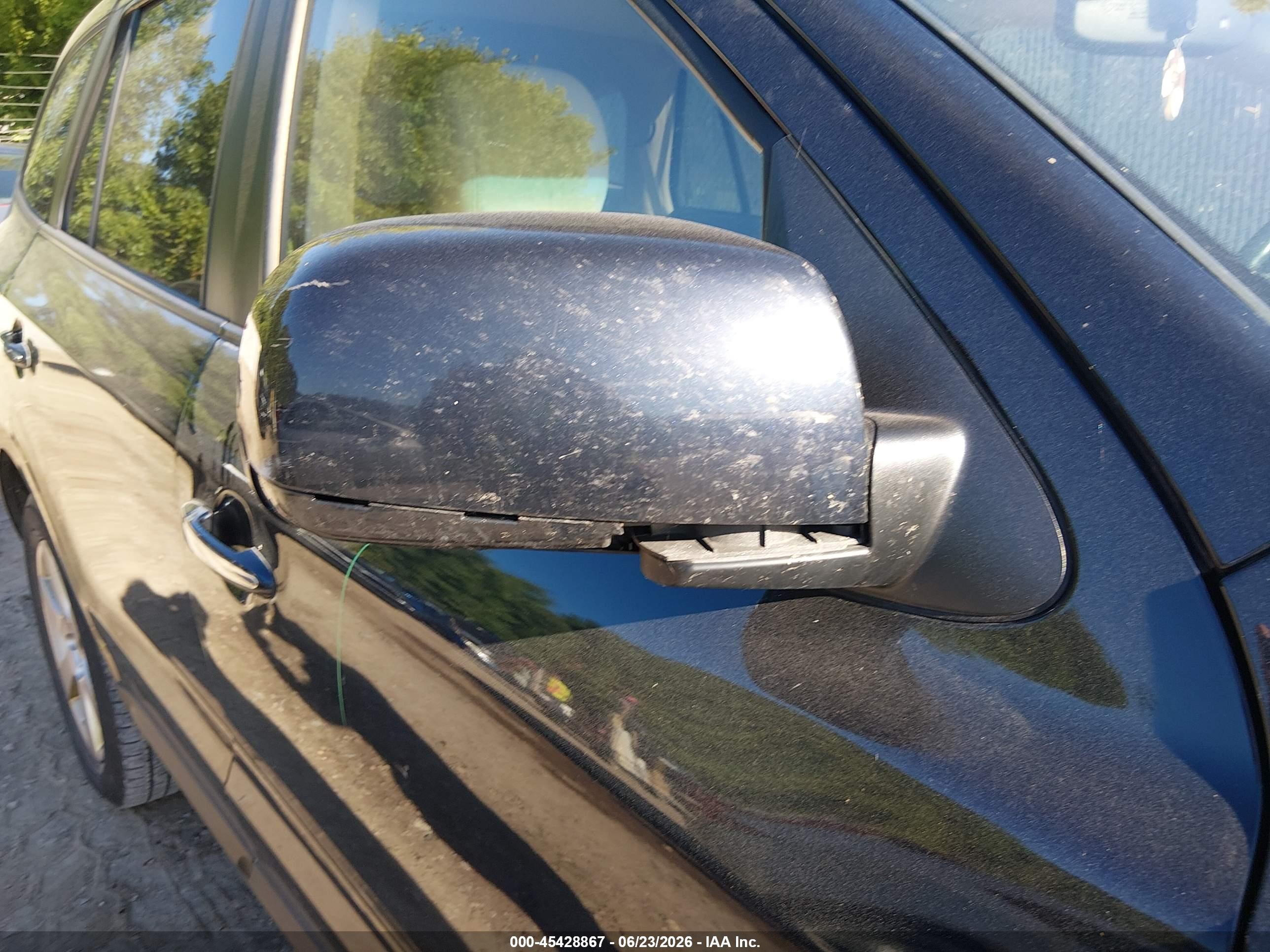 2009 Hyundai Santa Fe Limited Dark Blue vin: 5NMSH13E29H279043