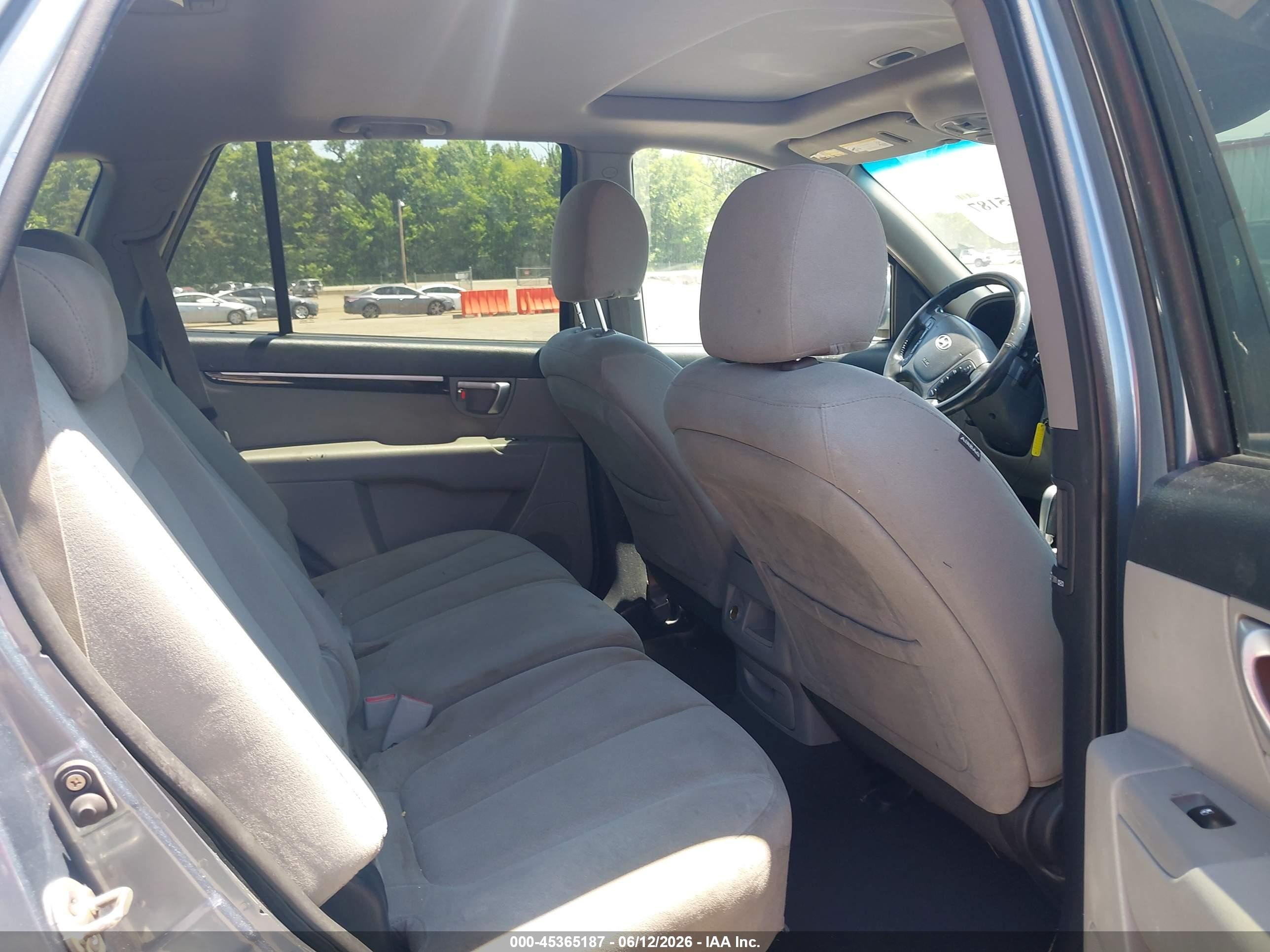 2009 Hyundai Santa Fe Se Light Blue vin: 5NMSH13E29H296084