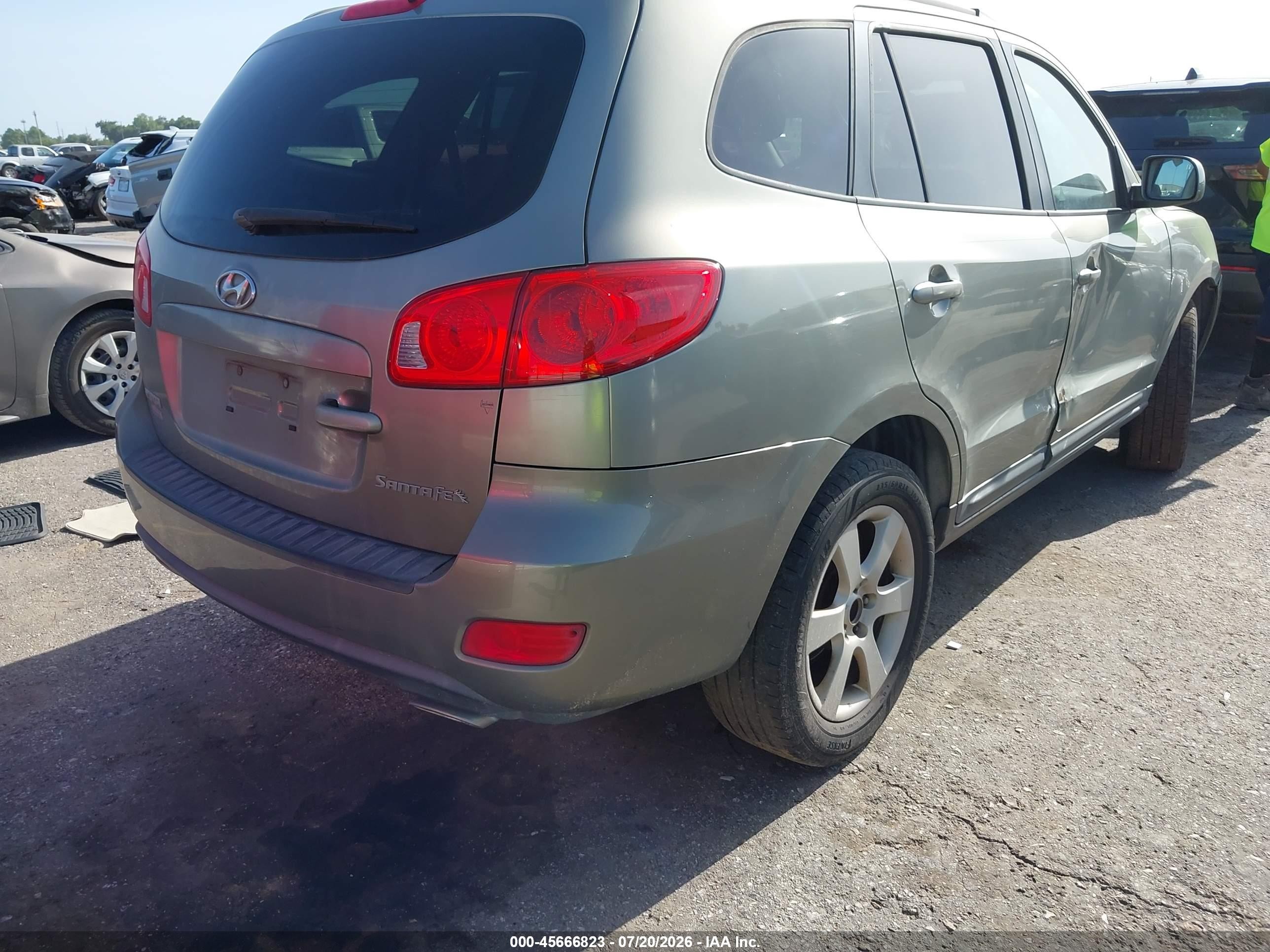 2009 Hyundai Santa Fe Se Beige vin: 5NMSH13E29H302210