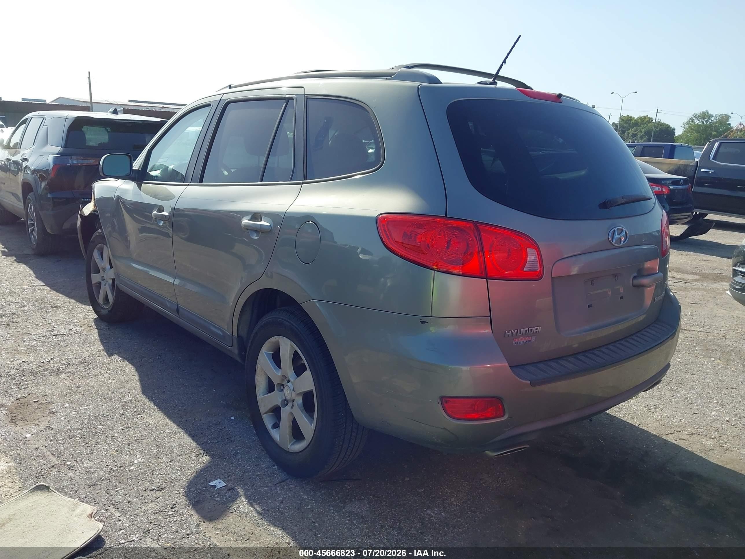 2009 Hyundai Santa Fe Se Beige vin: 5NMSH13E29H302210