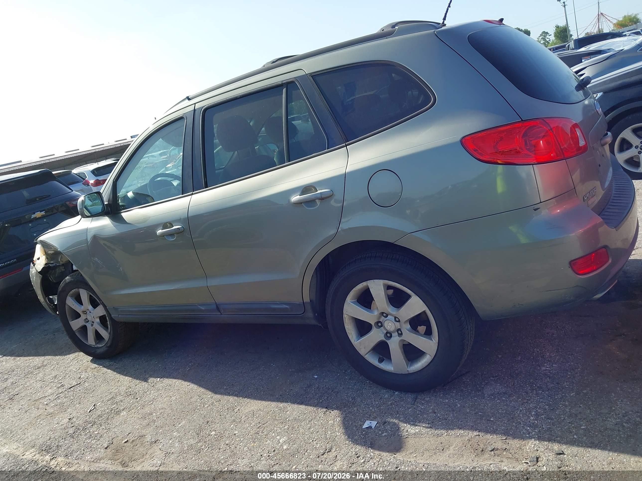 2009 Hyundai Santa Fe Se Beige vin: 5NMSH13E29H302210