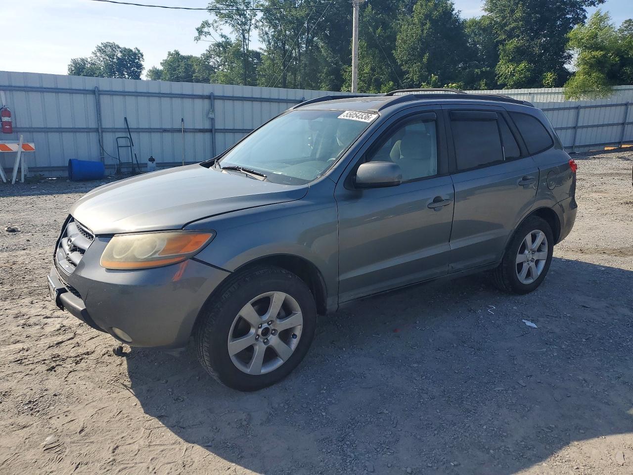 2009 Hyundai Santa Fe Se Silver vin: 5NMSH13E29H302546