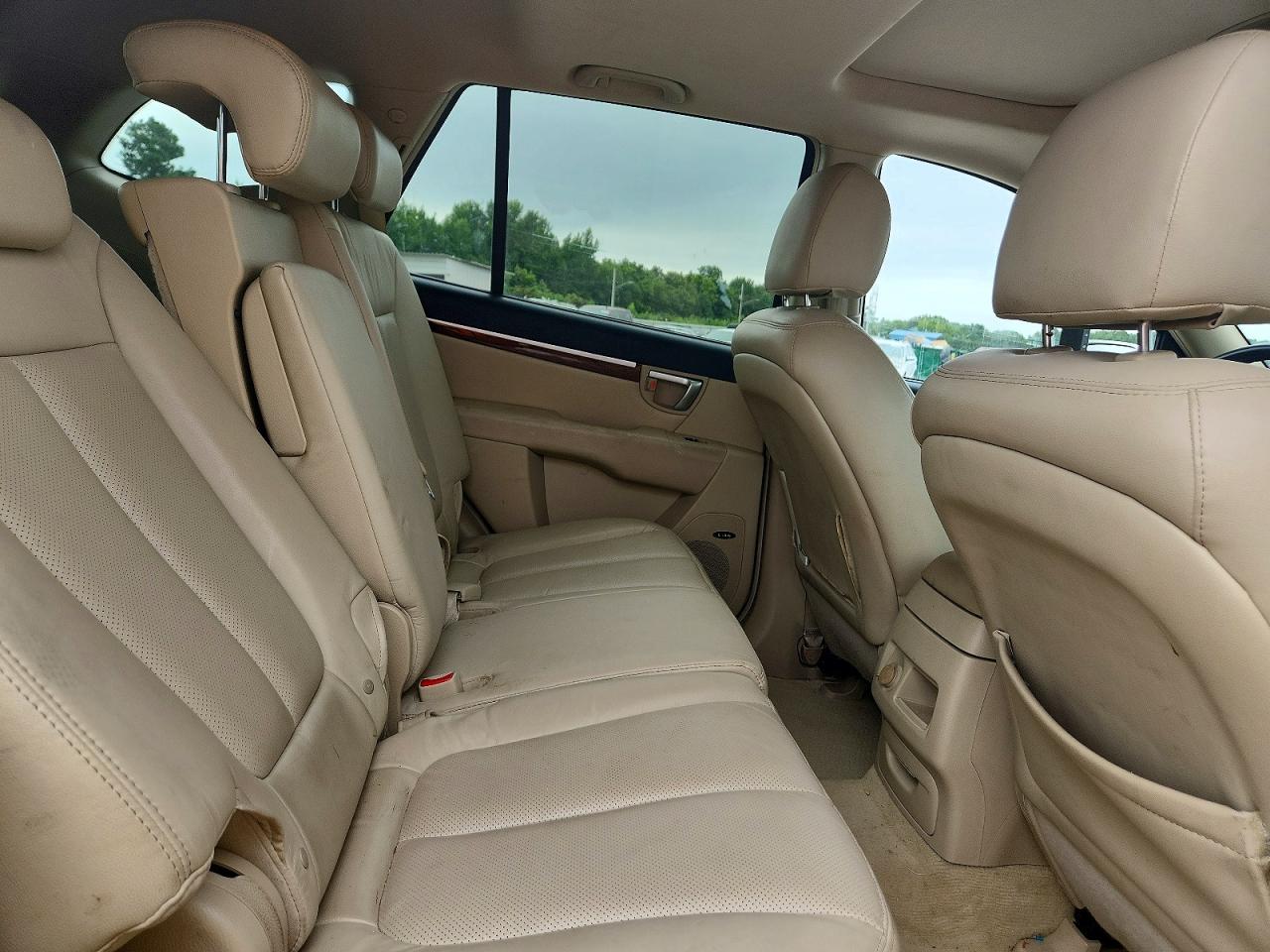 2009 Hyundai Santa Fe Limited White vin: 5NMSH13E29H320495