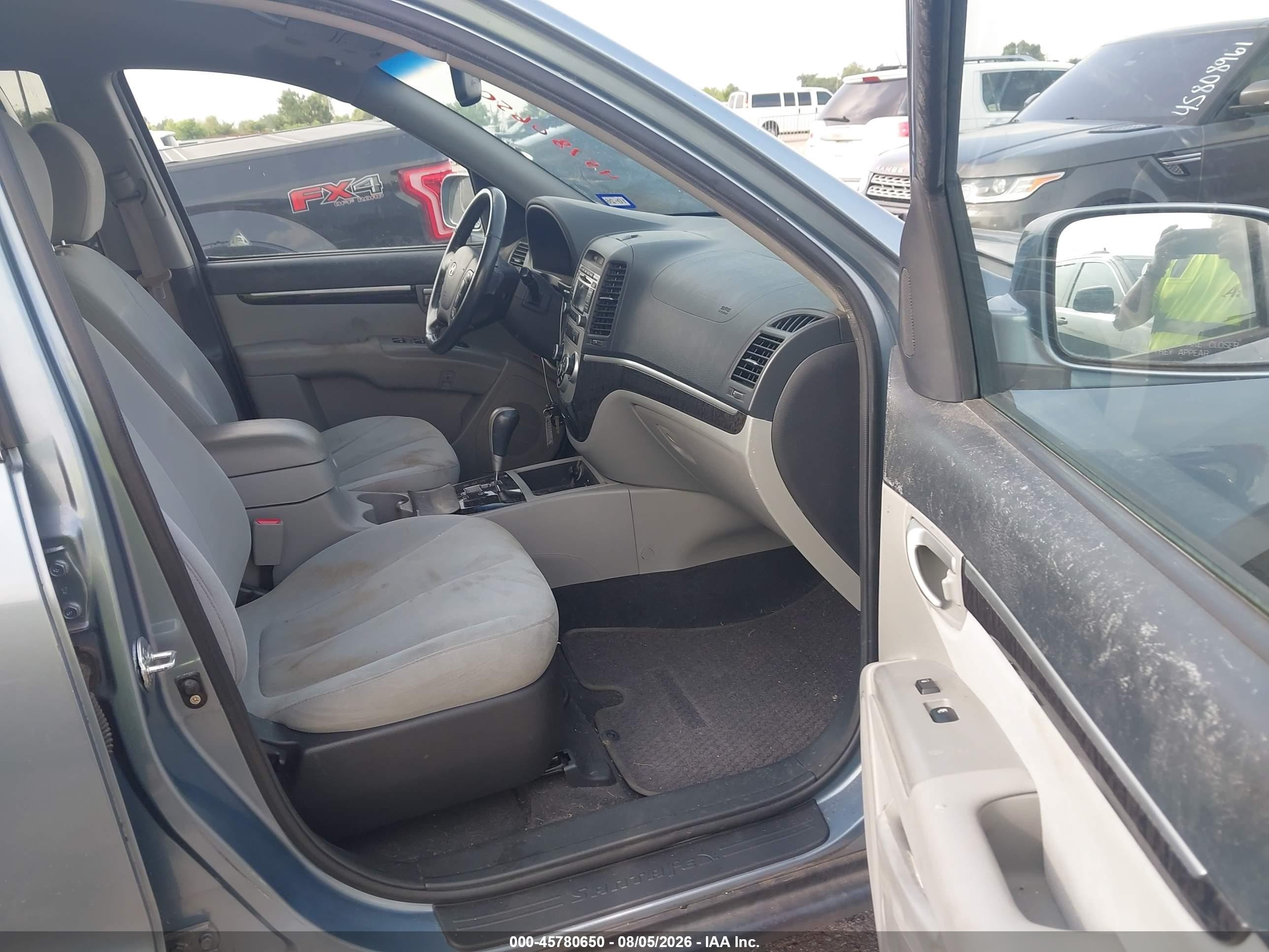 2009 Hyundai Santa Fe Se Синий vin: 5NMSH13E29H325471