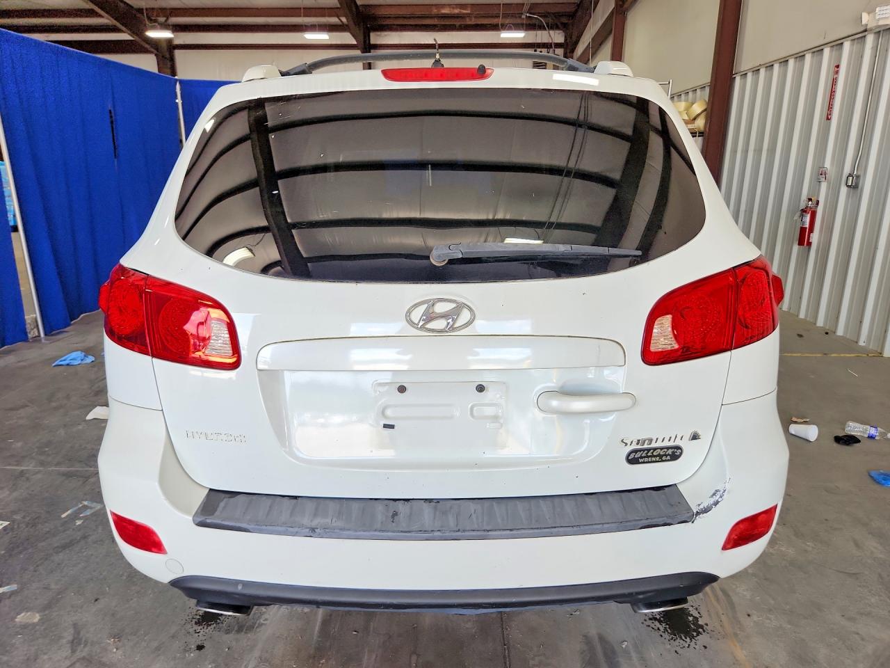 2007 Hyundai Santa Fe Se White vin: 5NMSH13E37H021742