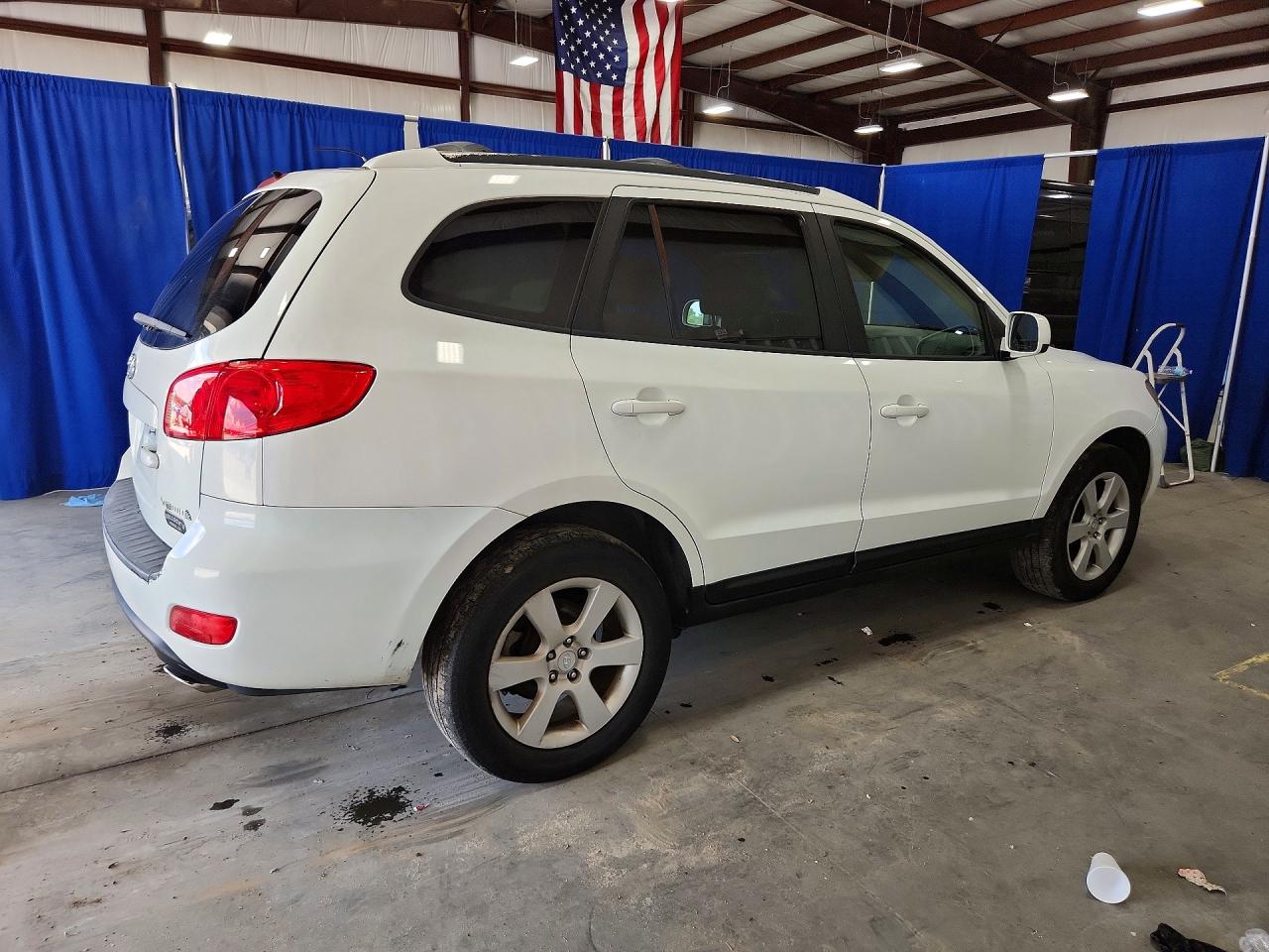 2007 Hyundai Santa Fe Se White vin: 5NMSH13E37H021742
