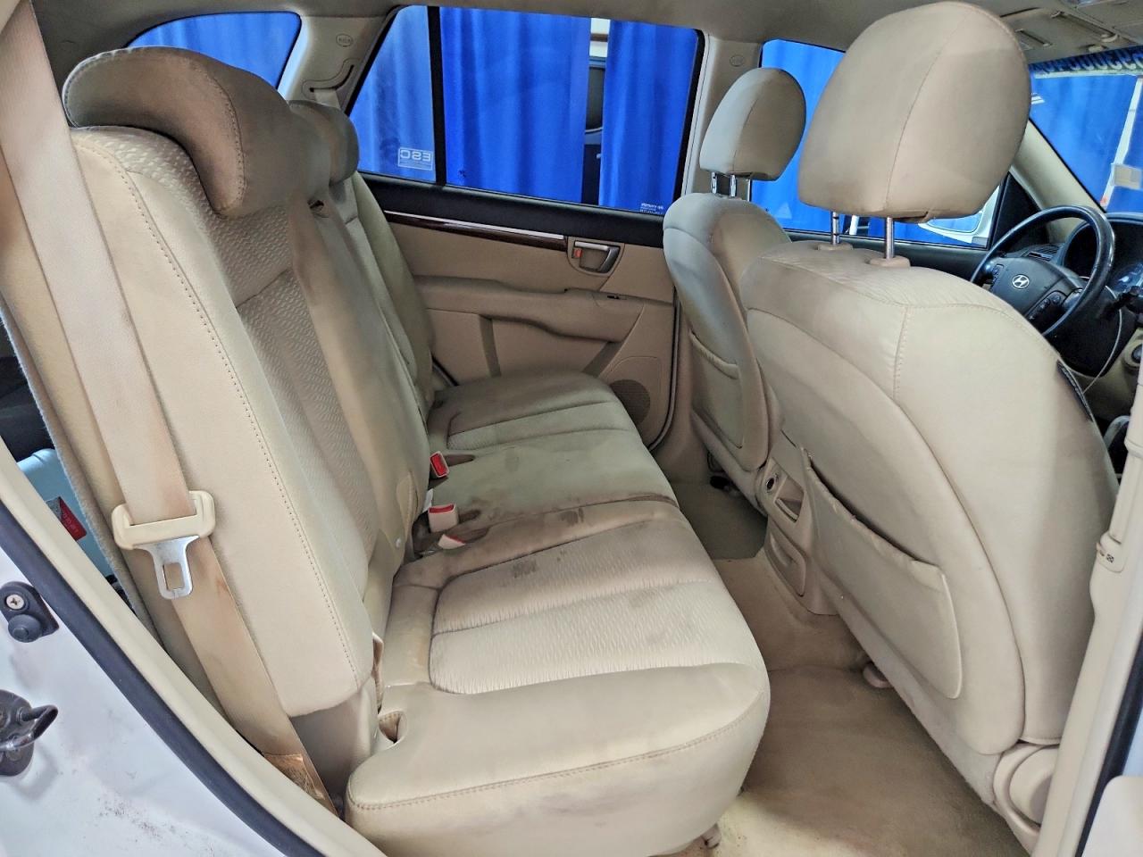 2007 Hyundai Santa Fe Se White vin: 5NMSH13E37H021742