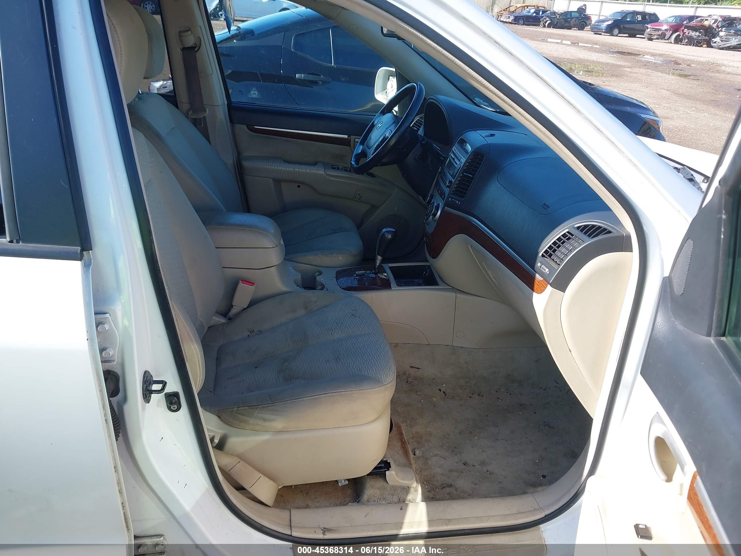 2007 Hyundai Santa Fe Limited/se White vin: 5NMSH13E37H025032