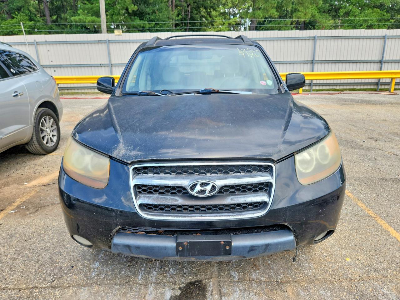 2007 Hyundai Santa Fe Se Black vin: 5NMSH13E37H084226