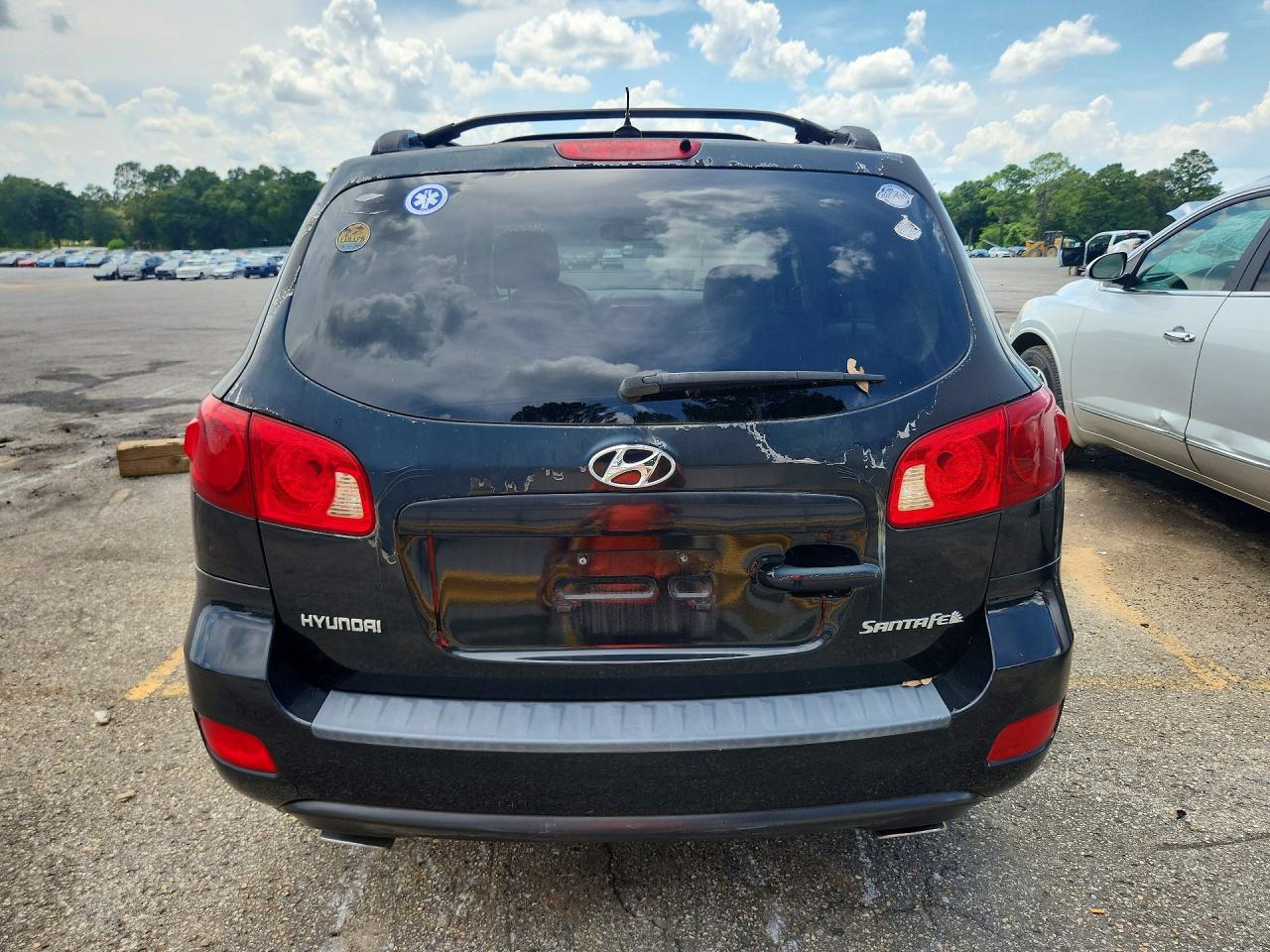 2007 Hyundai Santa Fe Se Black vin: 5NMSH13E37H084226