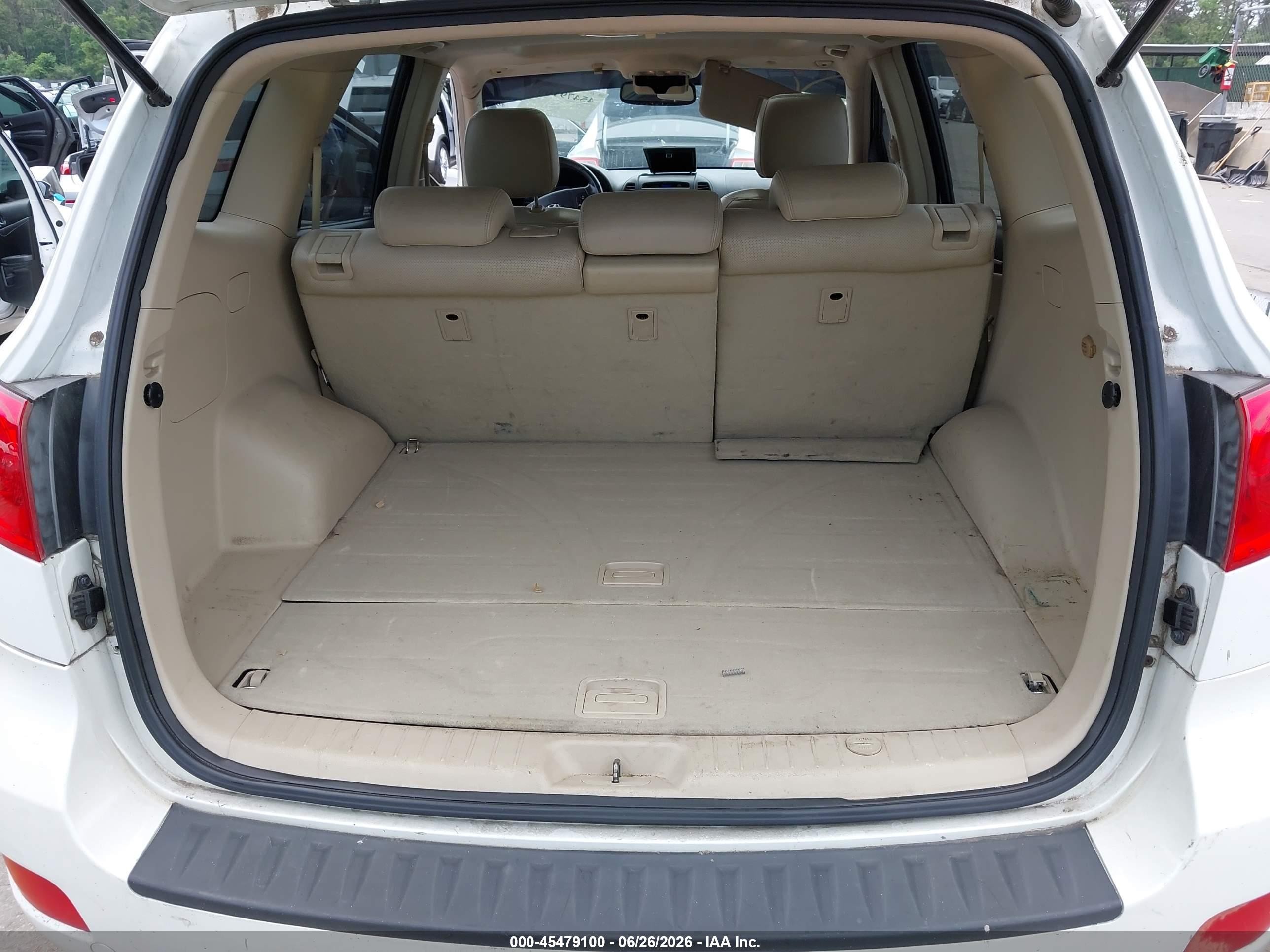 2007 Hyundai Santa Fe Limited/se Белый vin: 5NMSH13E37H088521