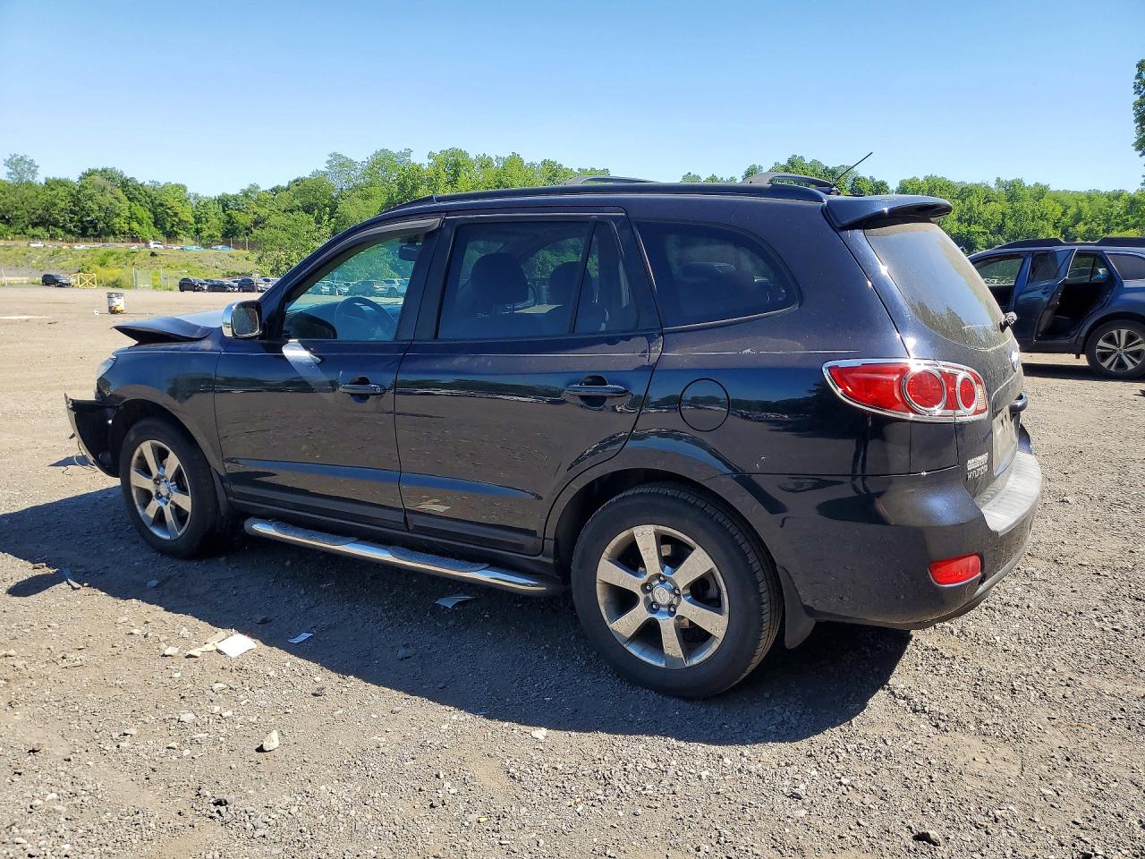 2007 Hyundai Santa Fe Se Black vin: 5NMSH13E37H093380