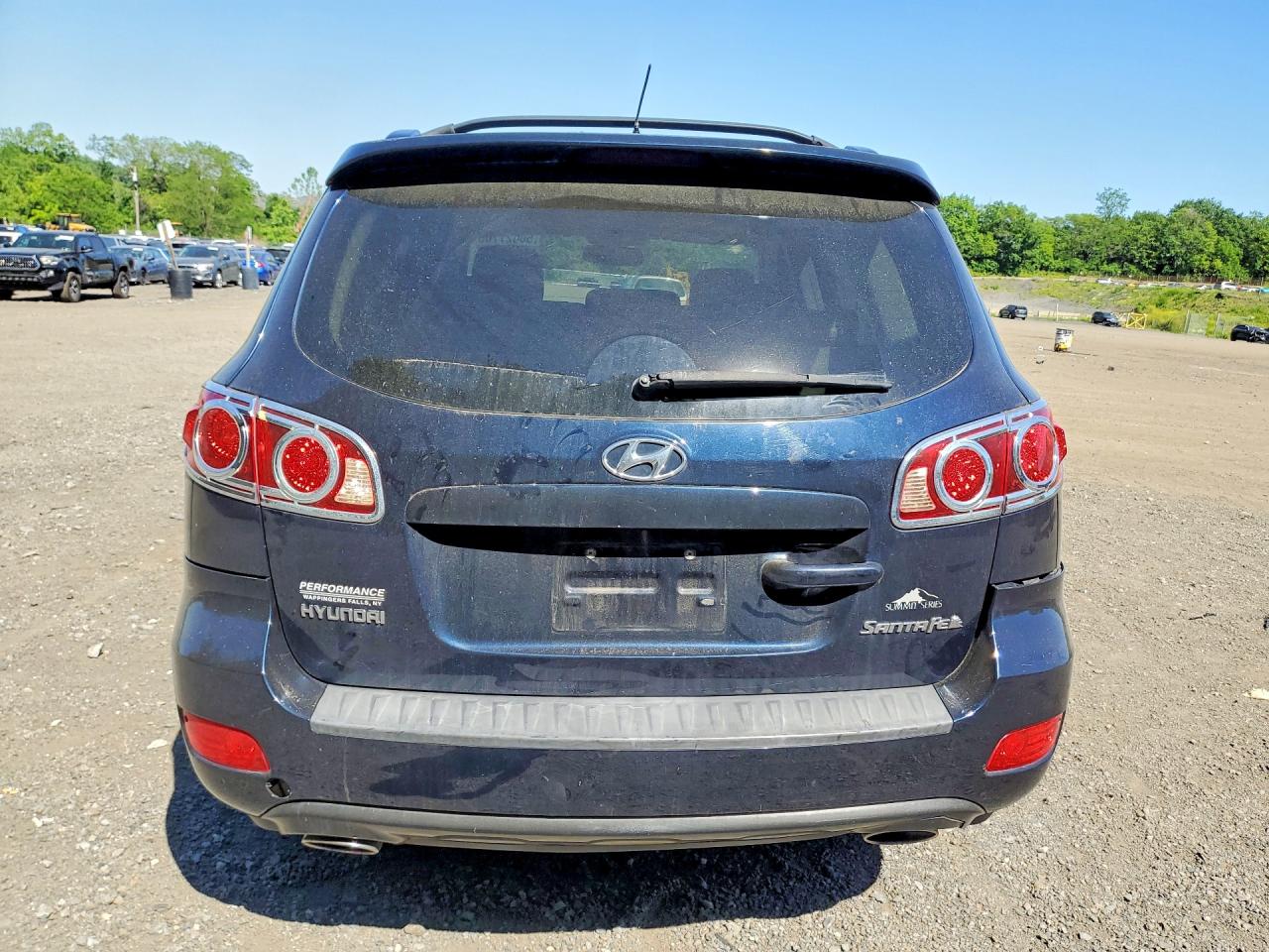 2007 Hyundai Santa Fe Se Black vin: 5NMSH13E37H093380