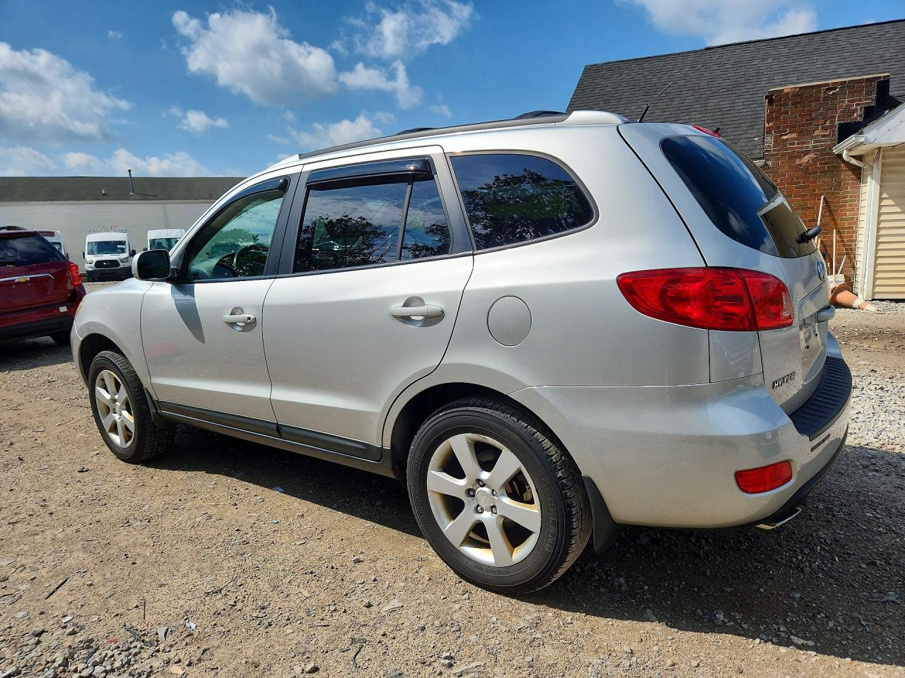 2007 Hyundai Santa Fe Se Silver vin: 5NMSH13E37H100568