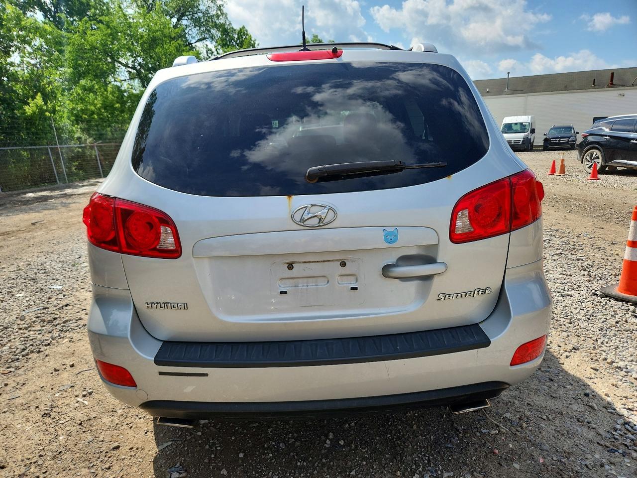 2007 Hyundai Santa Fe Se Silver vin: 5NMSH13E37H100568