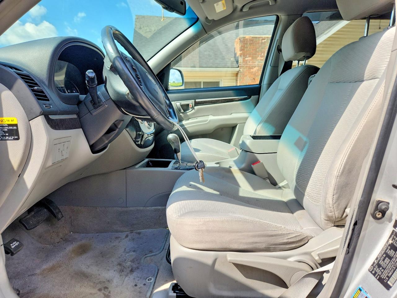 2007 Hyundai Santa Fe Se Silver vin: 5NMSH13E37H100568