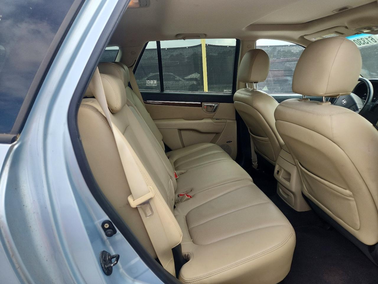2008 Hyundai Santa Fe Se Blue vin: 5NMSH13E38H149142
