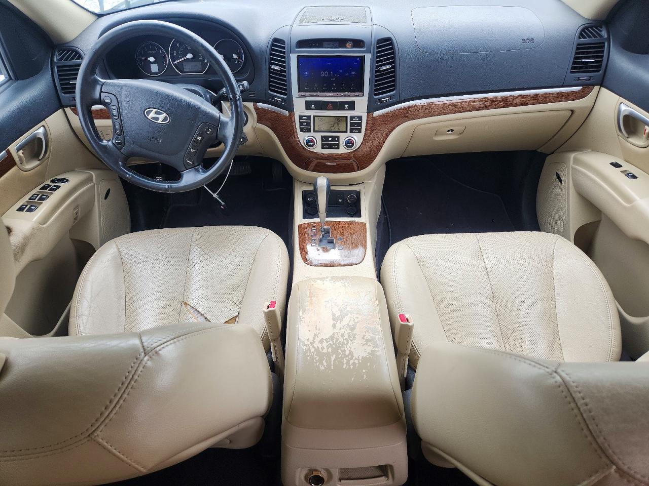 2008 Hyundai Santa Fe Se Blue vin: 5NMSH13E38H149142