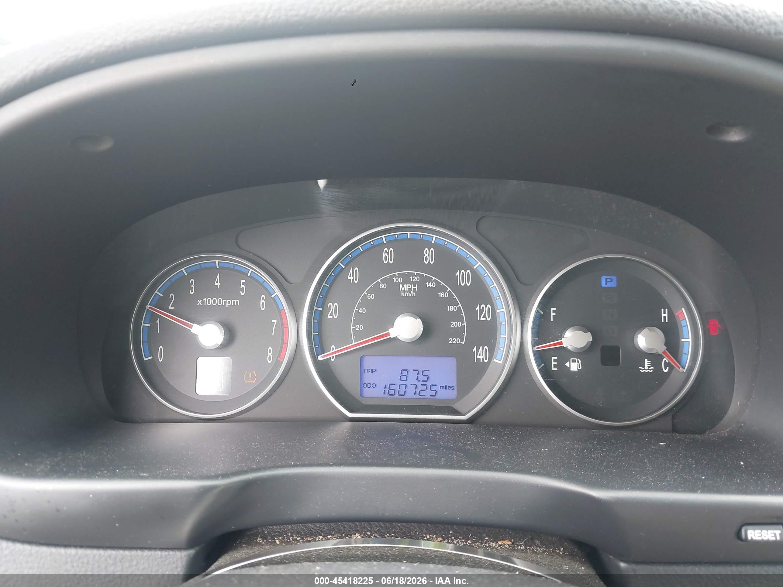 2008 Hyundai Santa Fe Limited/se Blue vin: 5NMSH13E38H155958