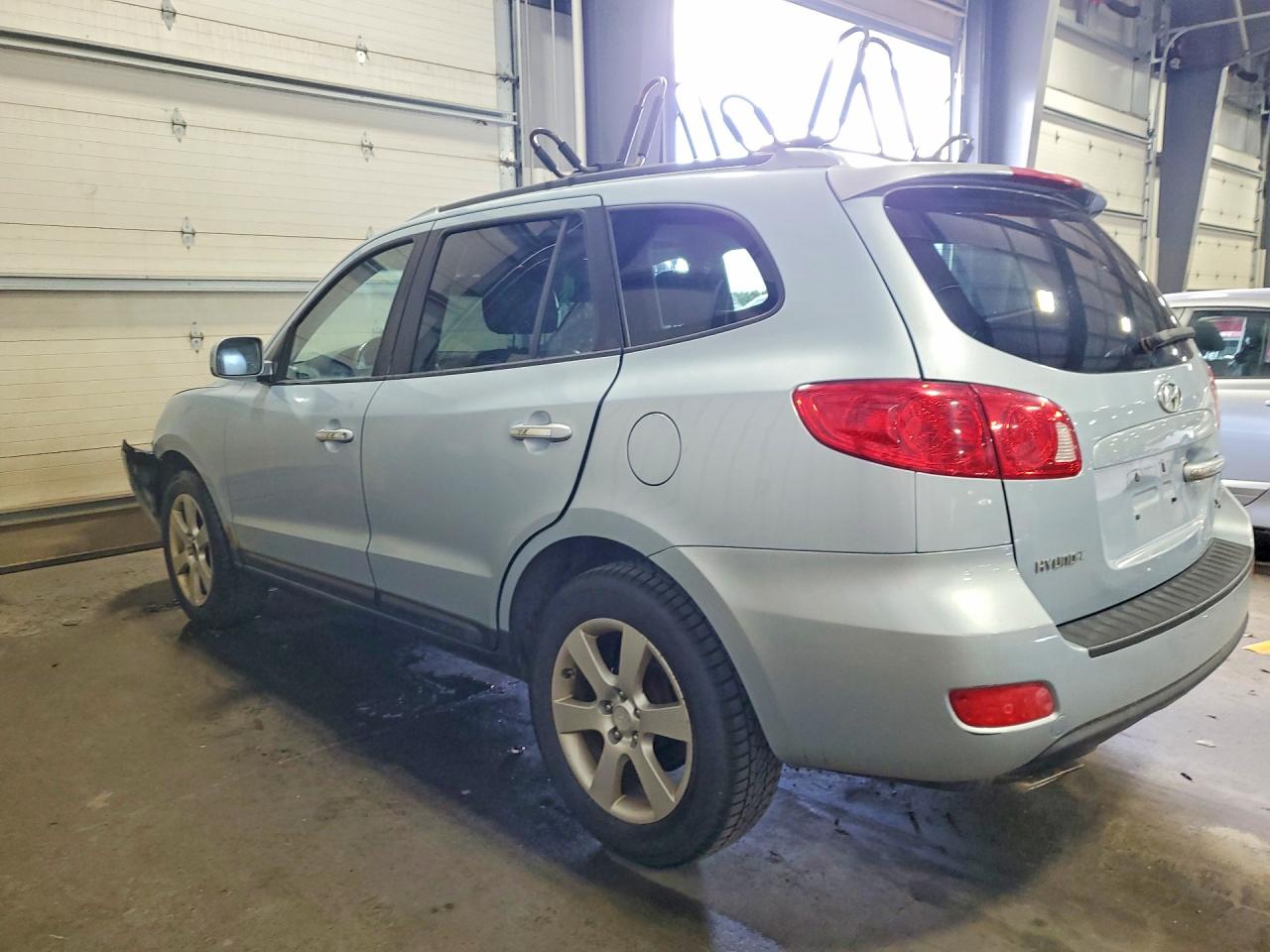 2008 Hyundai Santa Fe Se Blue vin: 5NMSH13E38H158844