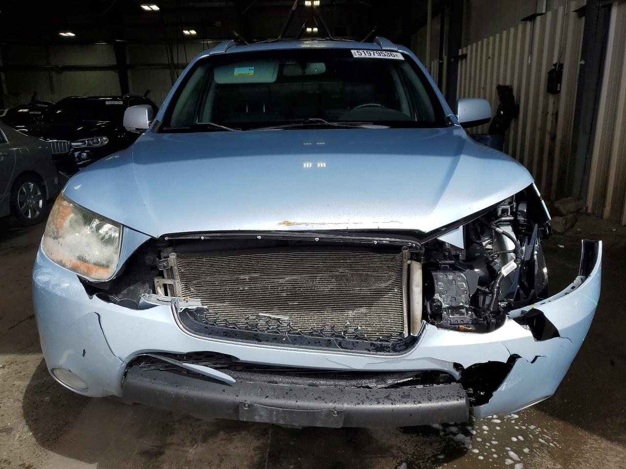 2008 Hyundai Santa Fe Se Blue vin: 5NMSH13E38H158844