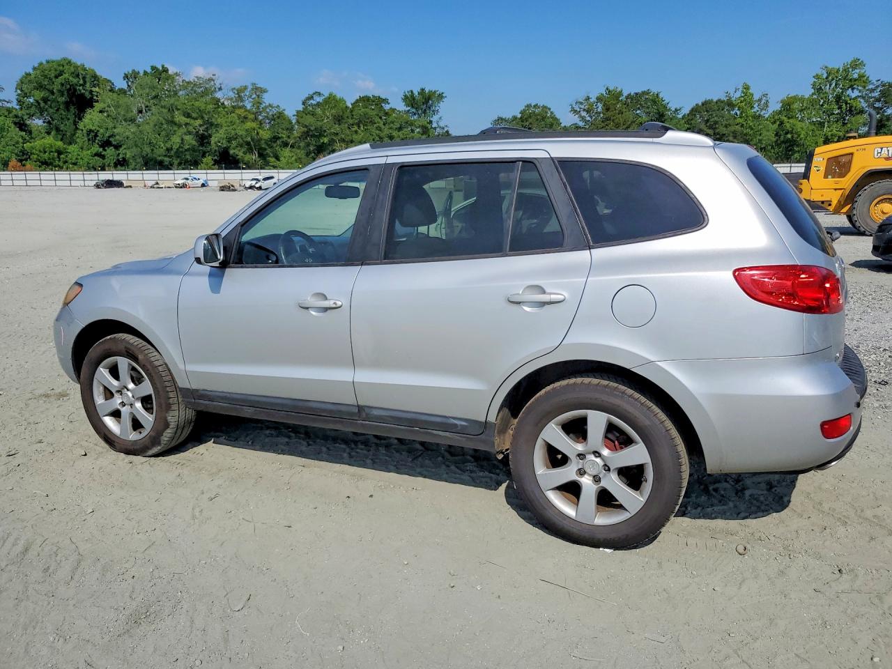 2009 Hyundai Santa Fe Se Silver vin: 5NMSH13E39H230661