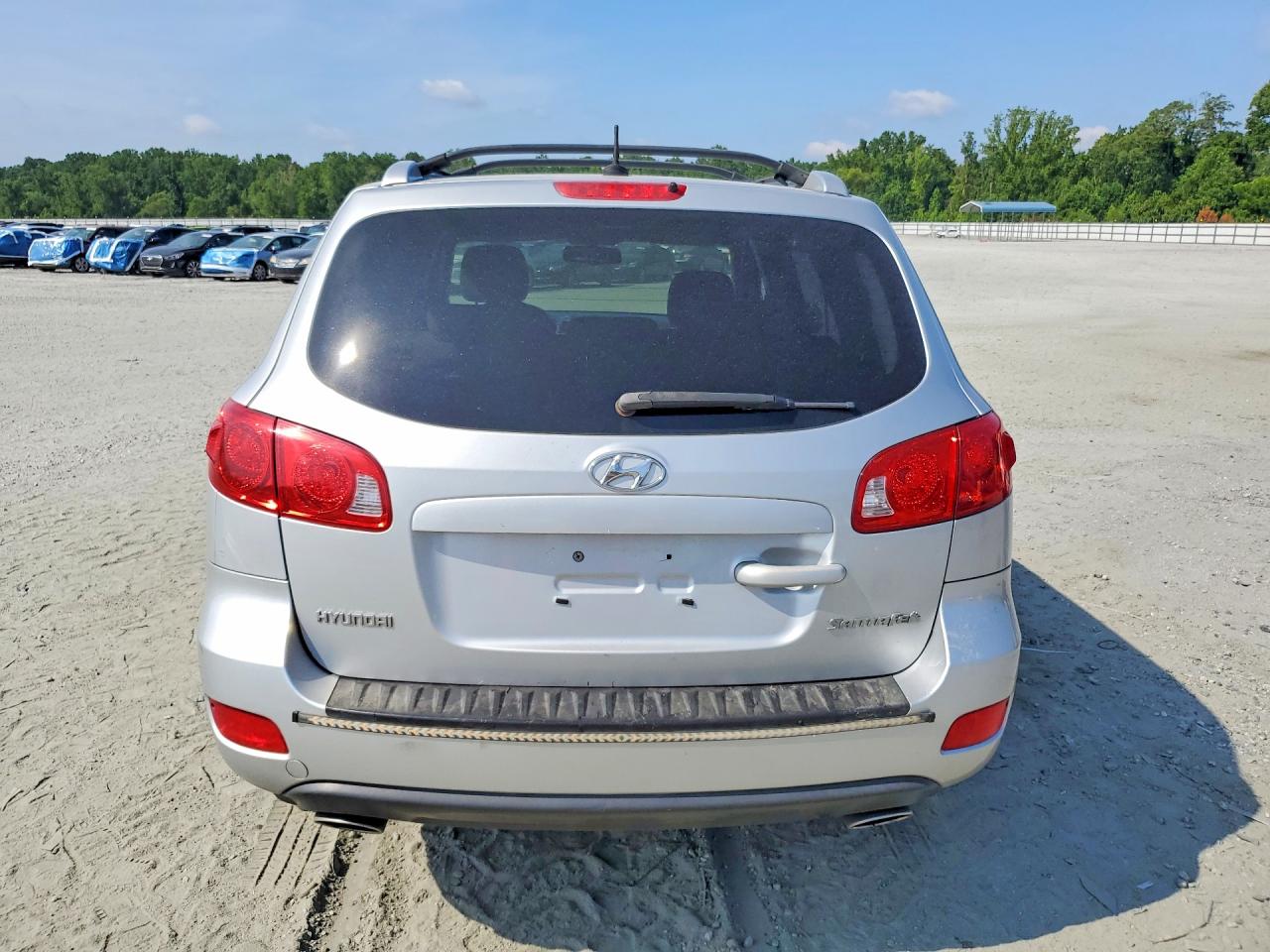 2009 Hyundai Santa Fe Se Silver vin: 5NMSH13E39H230661
