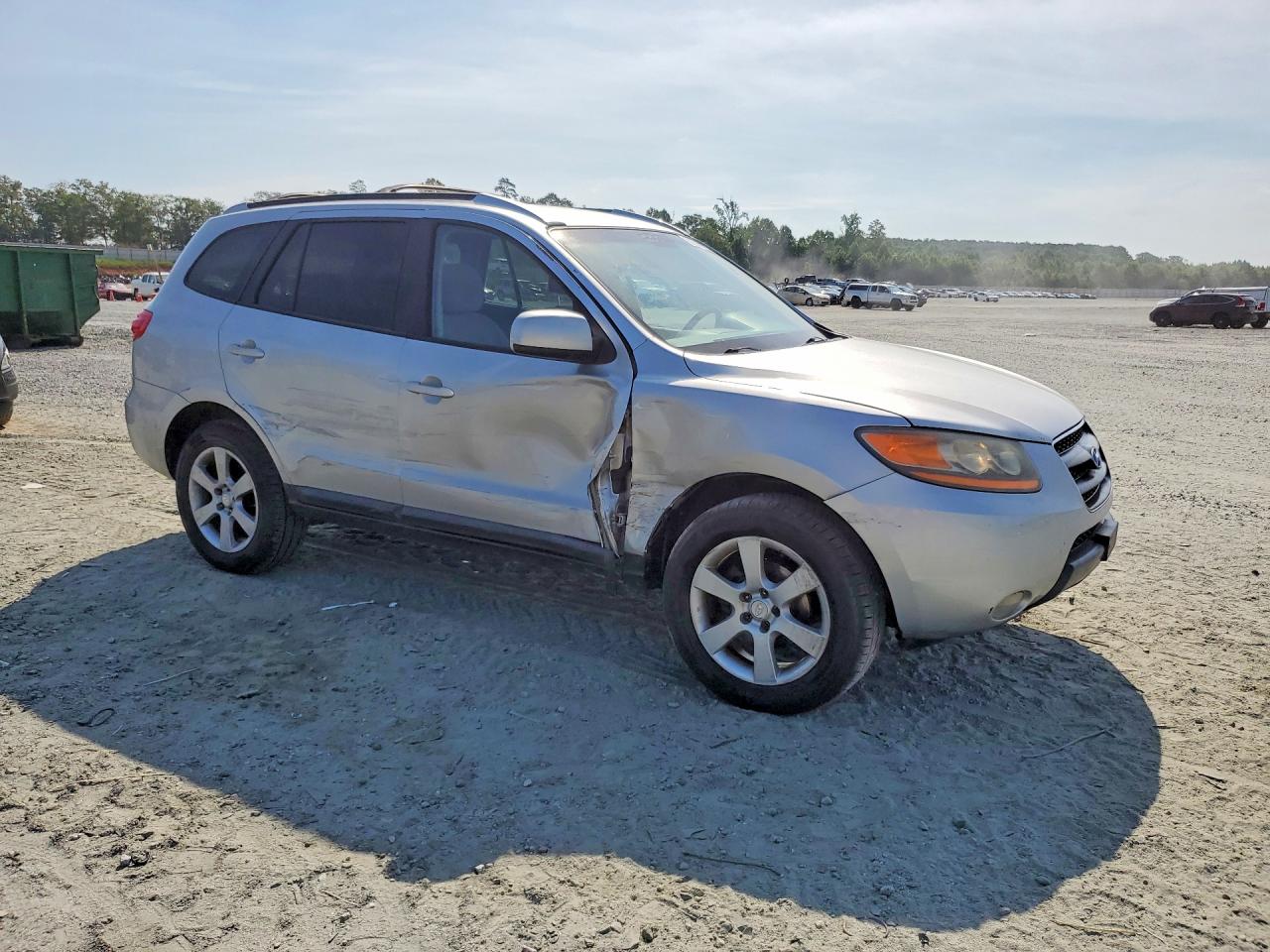 2009 Hyundai Santa Fe Se Silver vin: 5NMSH13E39H230661