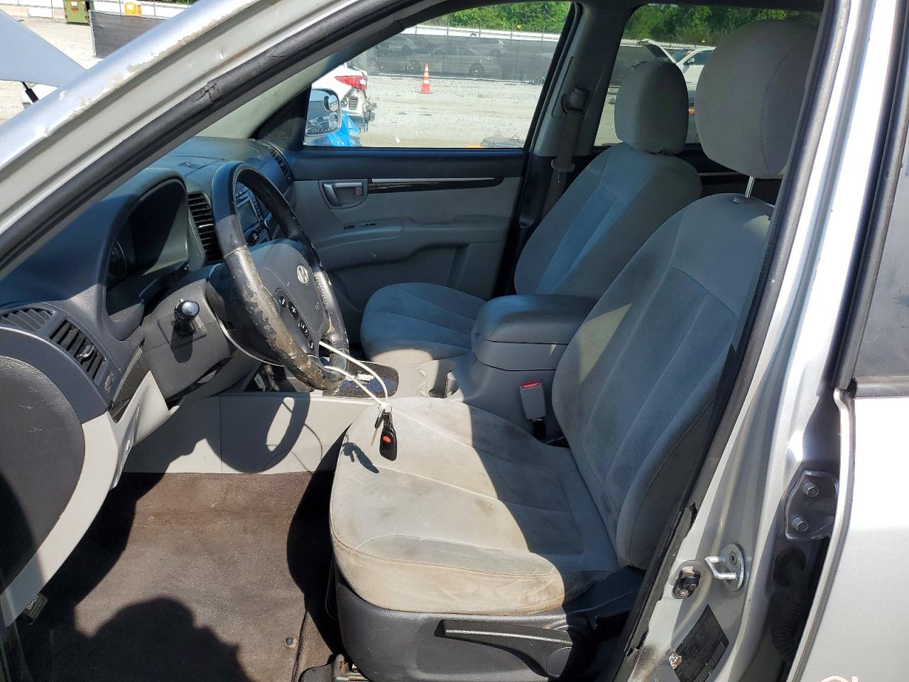 2009 Hyundai Santa Fe Se Silver vin: 5NMSH13E39H230661