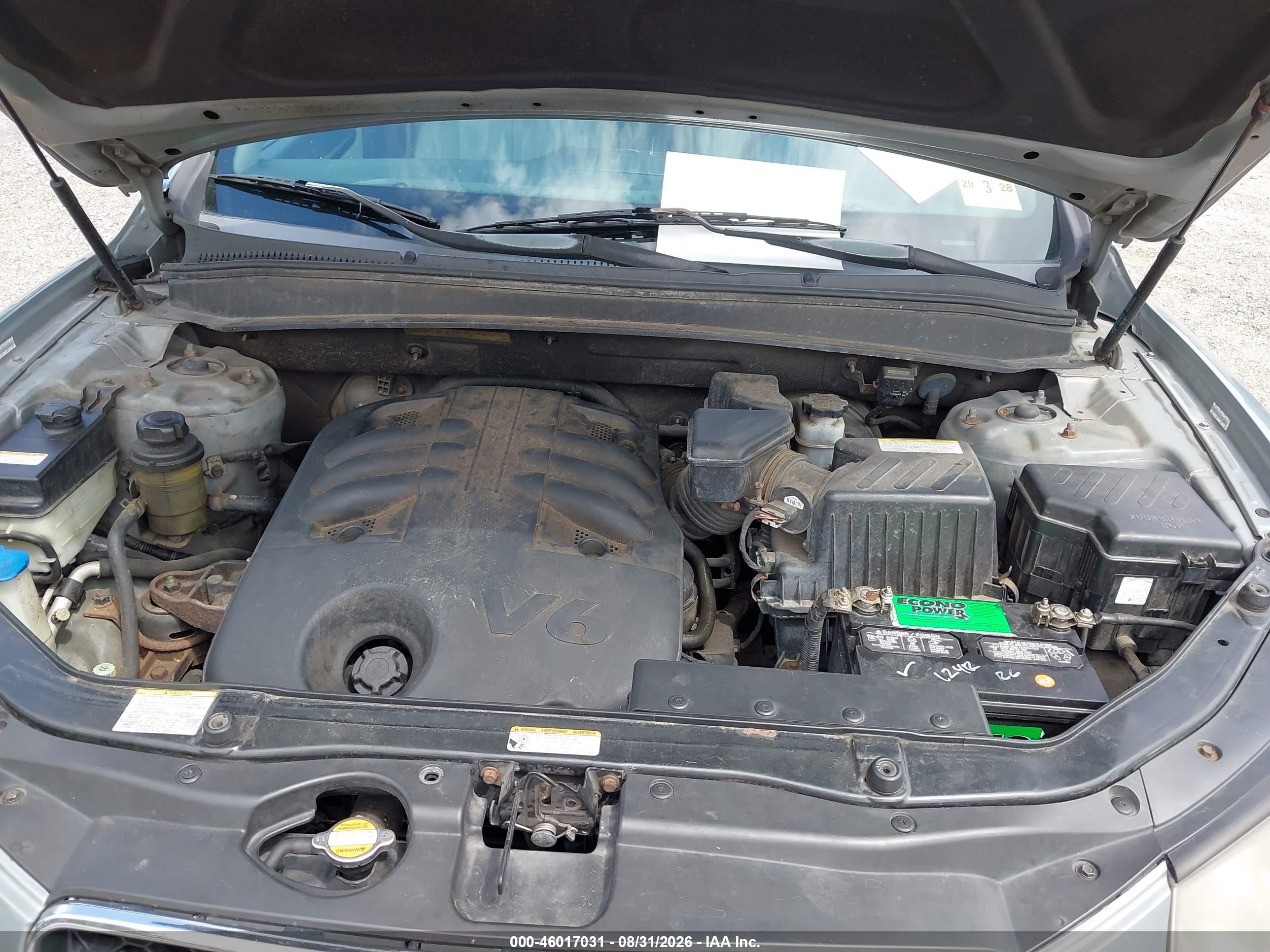 2009 Hyundai Santa Fe Se Gray vin: 5NMSH13E39H236248