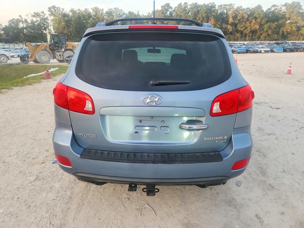 2009 Hyundai Santa Fe Limited Blue vin: 5NMSH13E39H306928