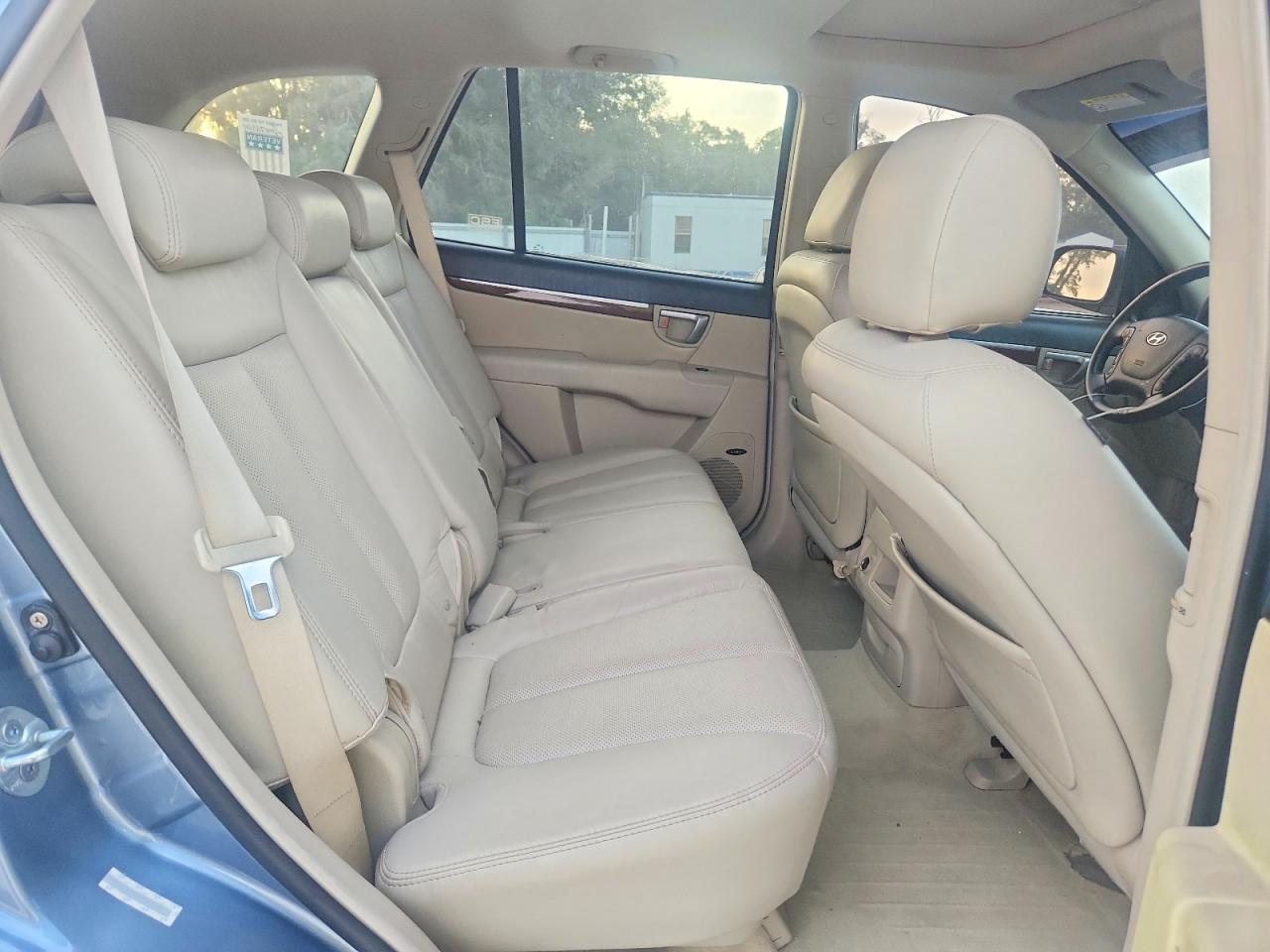 2009 Hyundai Santa Fe Limited Blue vin: 5NMSH13E39H306928