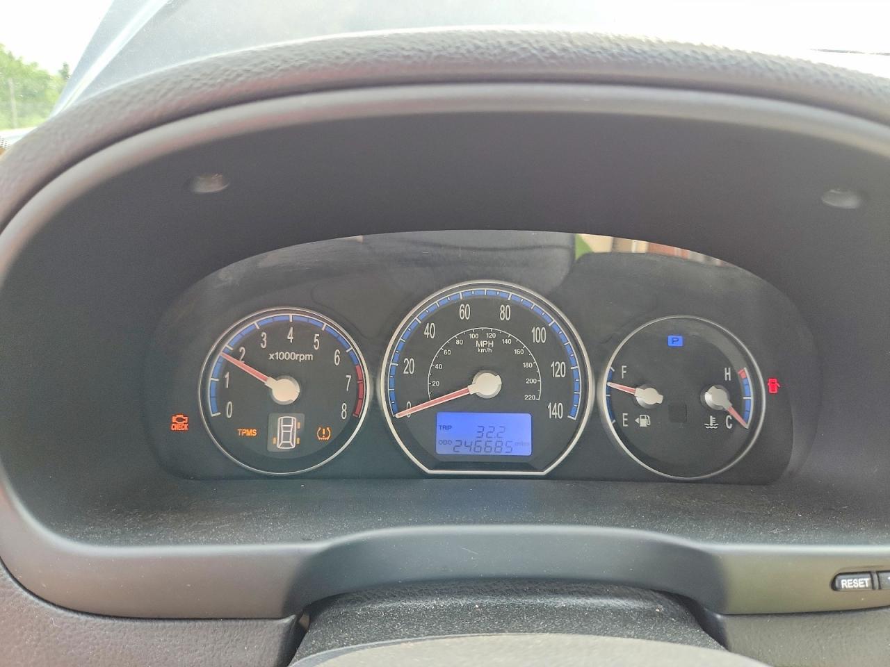 2007 Hyundai Santa Fe Se Blue vin: 5NMSH13E47H016999