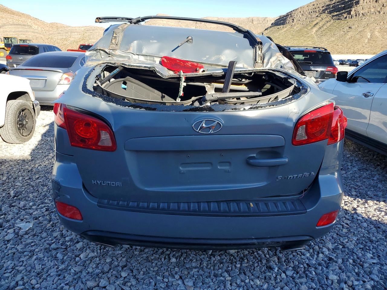 2007 Hyundai Santa Fe Se Gray vin: 5NMSH13E47H033012