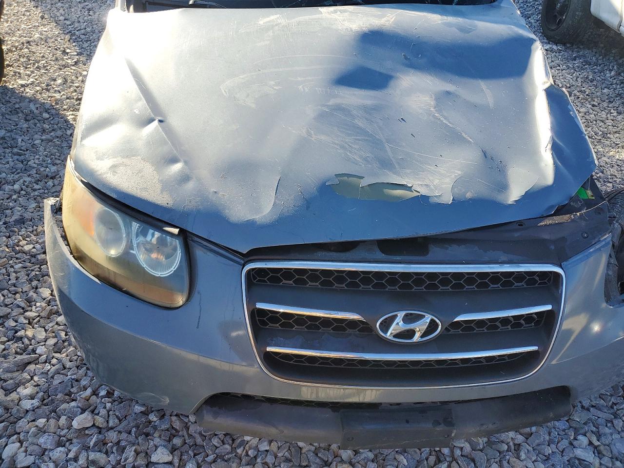 2007 Hyundai Santa Fe Se Gray vin: 5NMSH13E47H033012