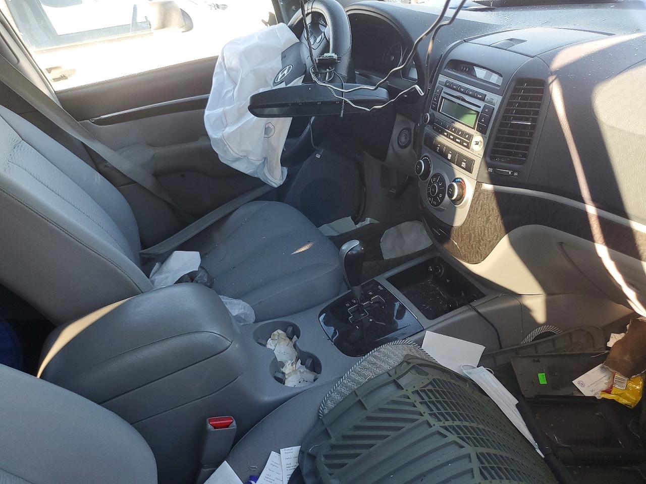 2007 Hyundai Santa Fe Se Gray vin: 5NMSH13E47H033012