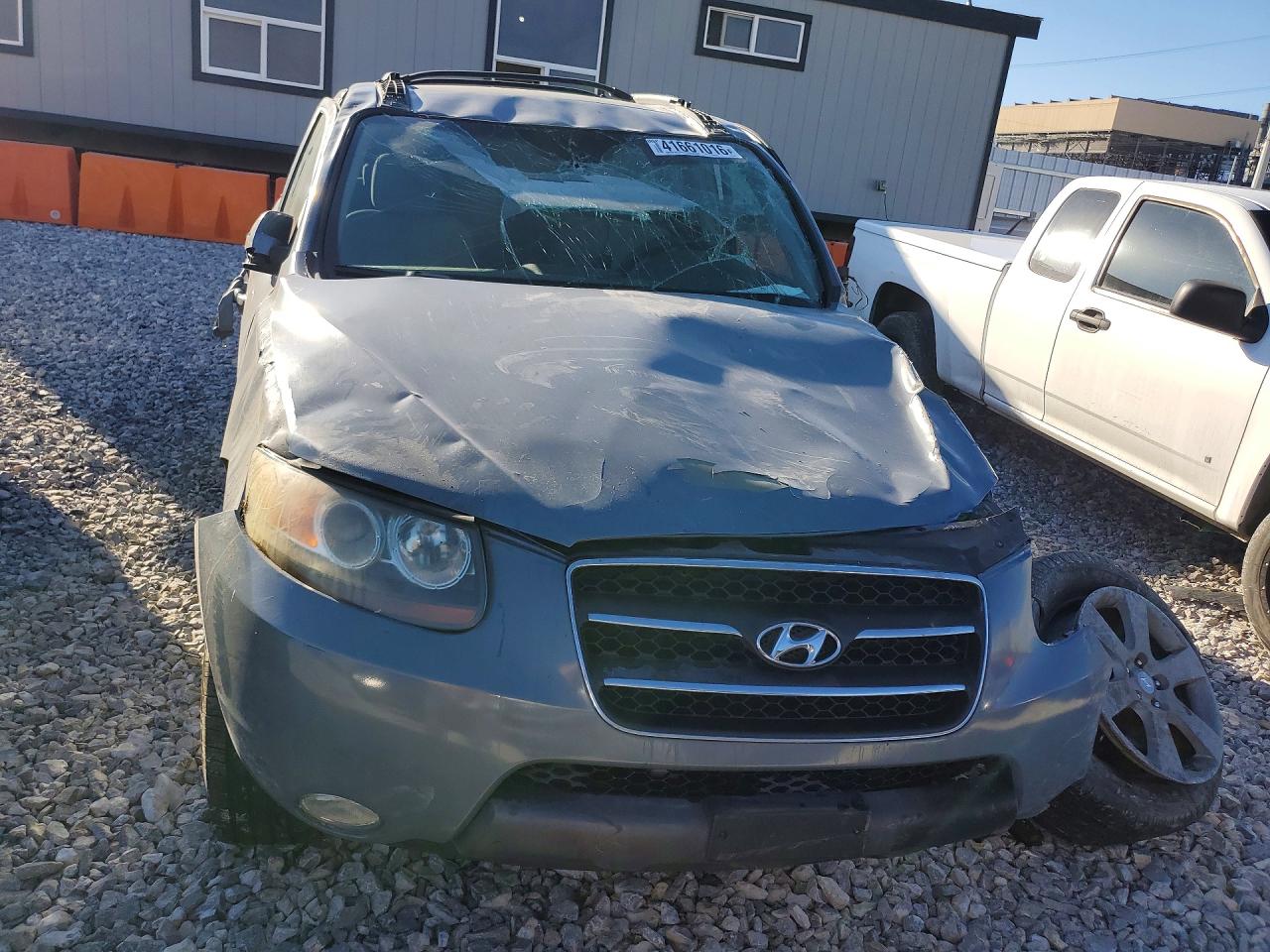 2007 Hyundai Santa Fe Se Gray vin: 5NMSH13E47H033012