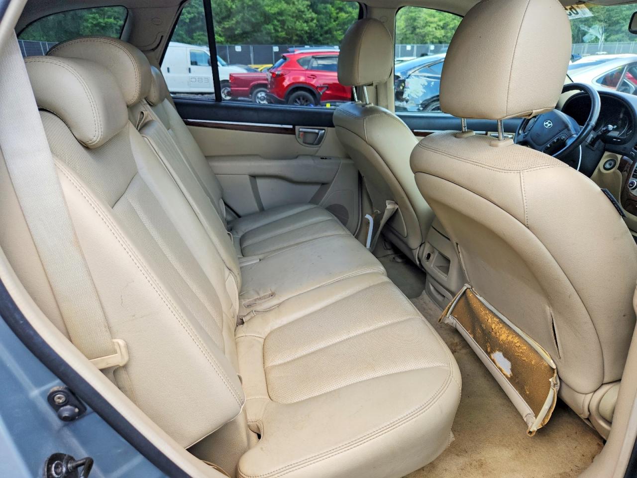2007 Hyundai Santa Fe Se Blue vin: 5NMSH13E47H047945
