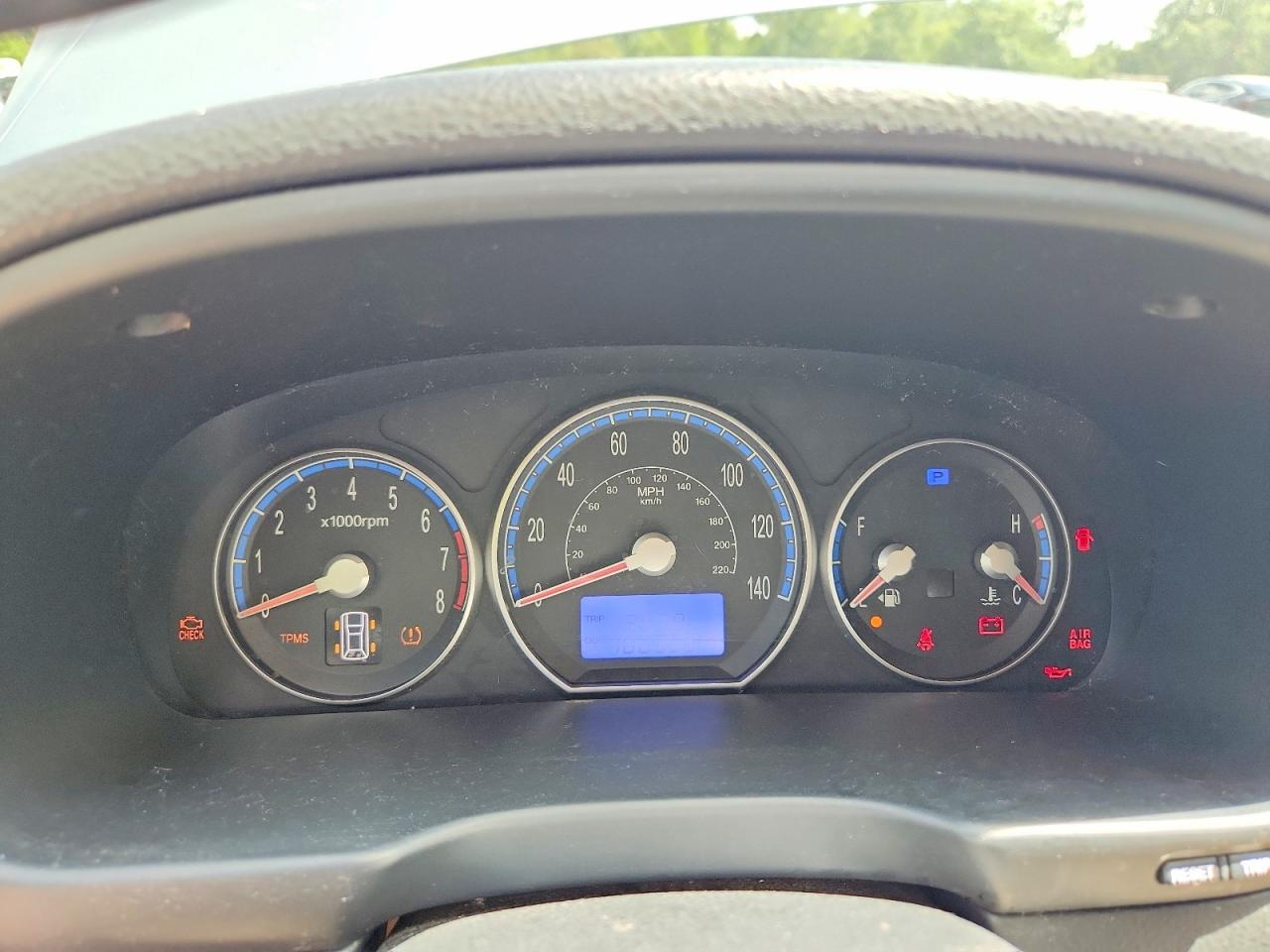 2007 Hyundai Santa Fe Se Blue vin: 5NMSH13E47H047945