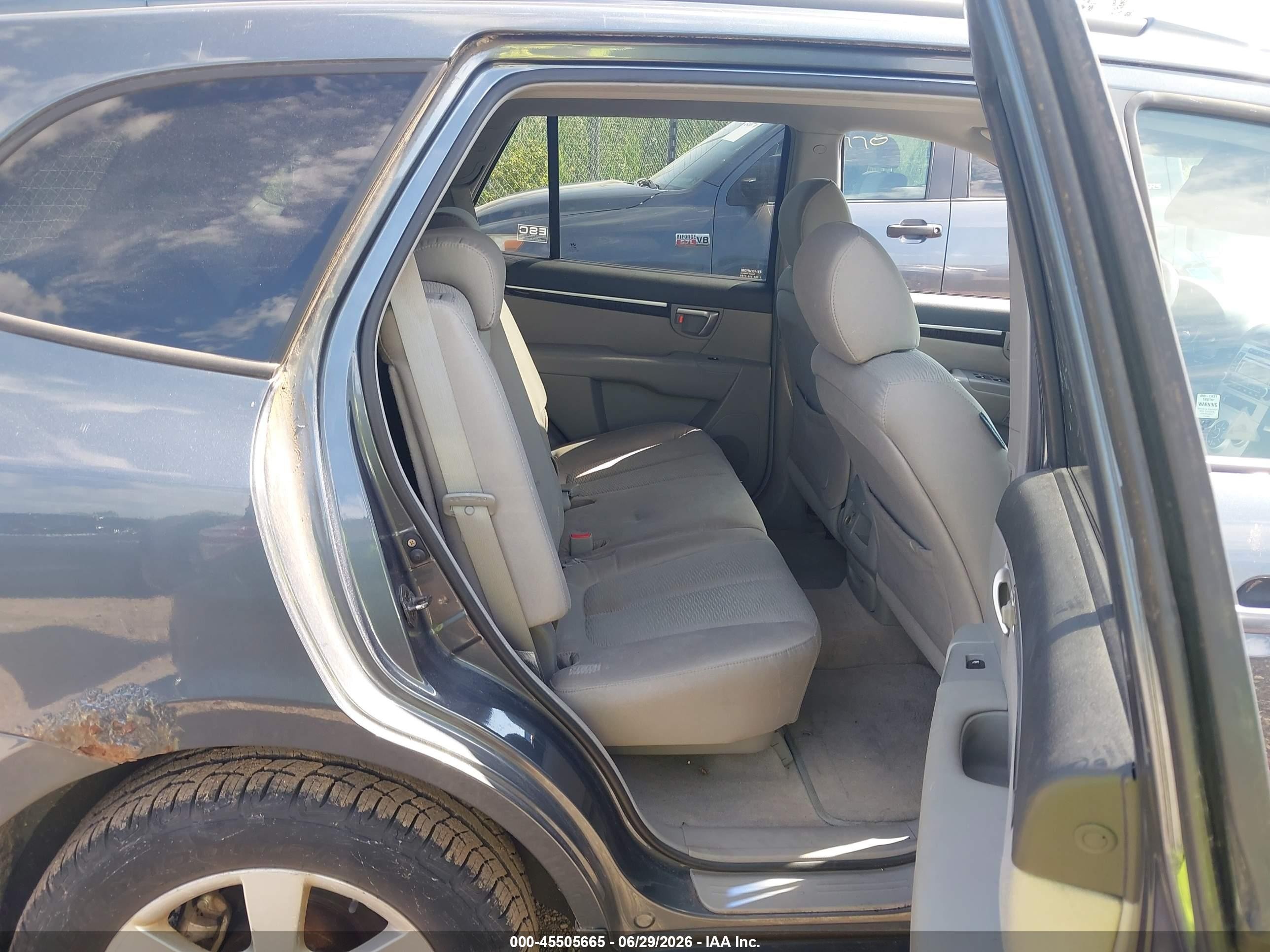 2007 Hyundai Santa Fe Limited/se Gray vin: 5NMSH13E47H064468