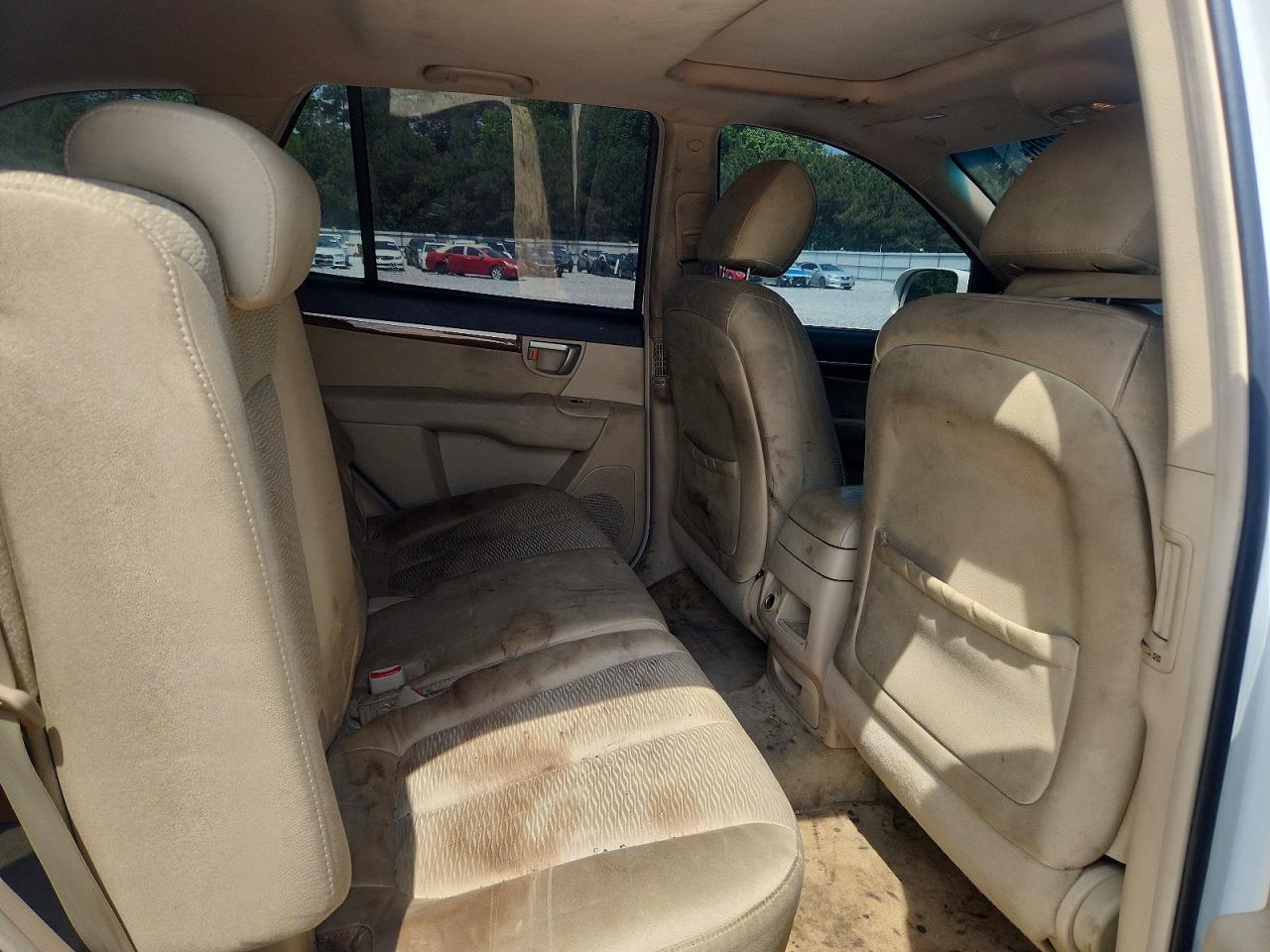 2007 Hyundai Santa Fe Se Белый vin: 5NMSH13E47H086003