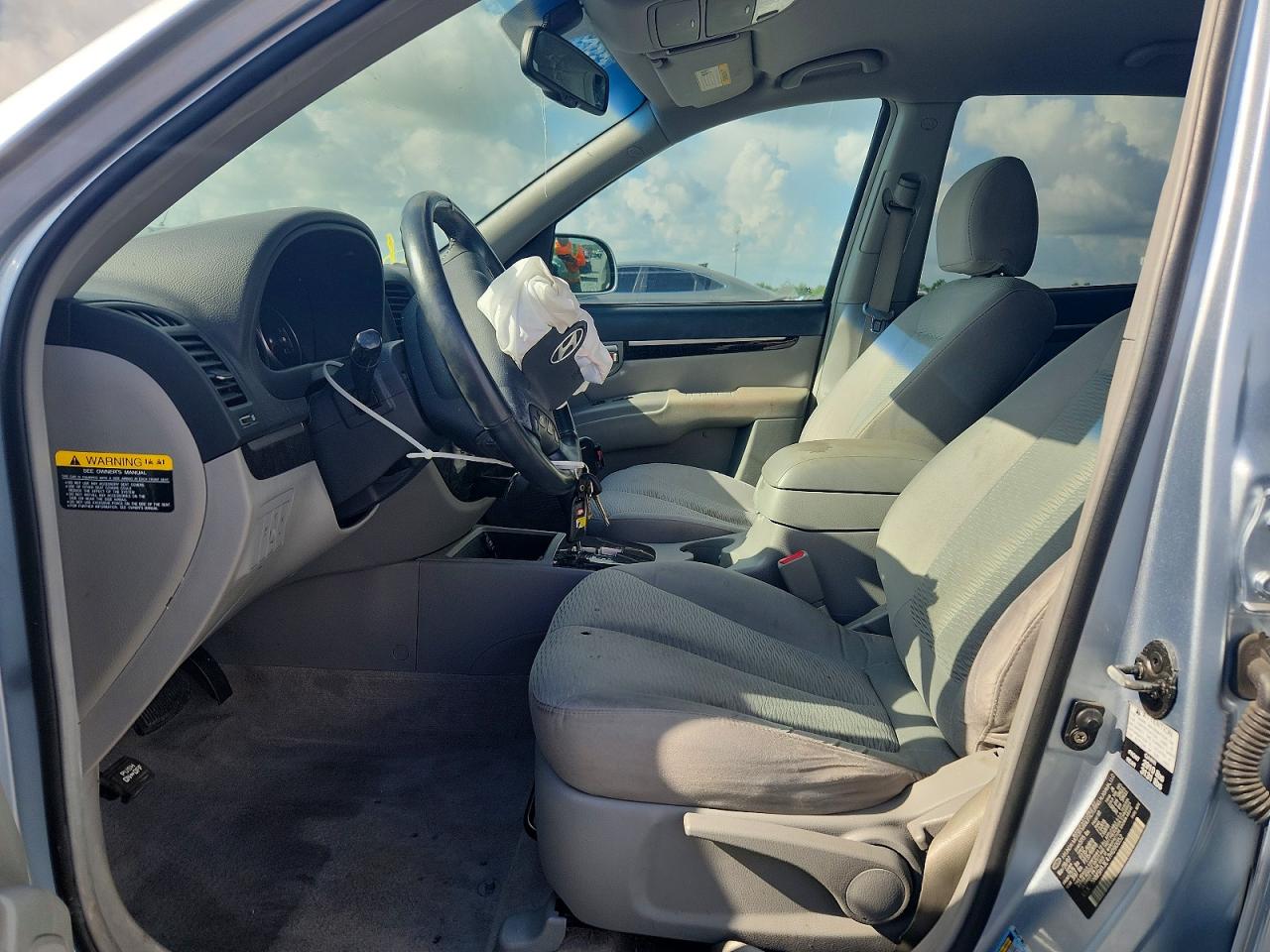 2007 Hyundai Santa Fe Se Silver vin: 5NMSH13E47H090052