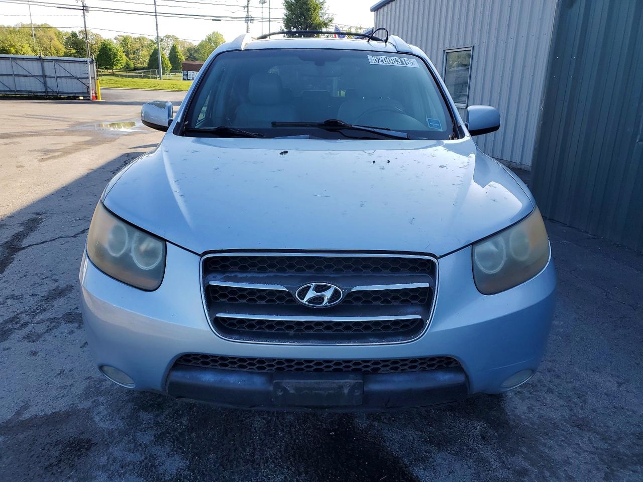 2007 Hyundai Santa Fe Se Silver vin: 5NMSH13E47H104113