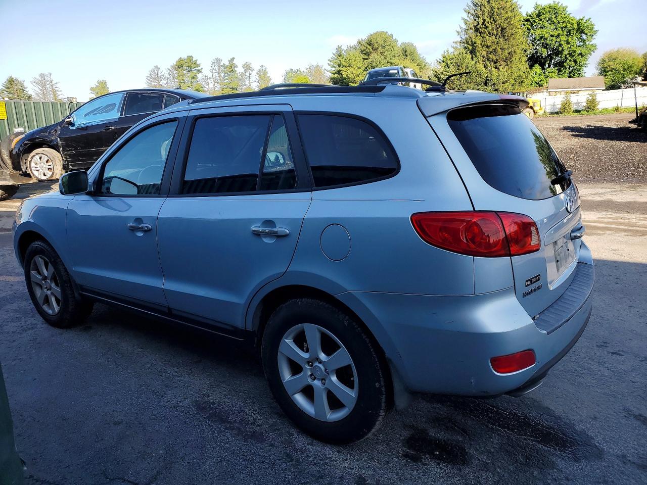 2007 Hyundai Santa Fe Se Silver vin: 5NMSH13E47H104113