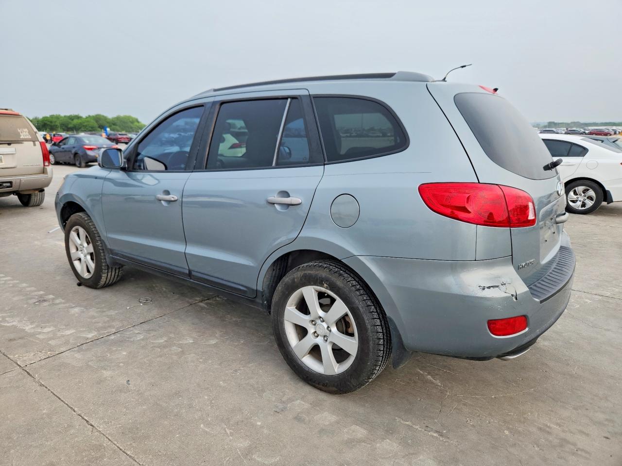 2008 Hyundai Santa Fe Se Gray vin: 5NMSH13E48H197250