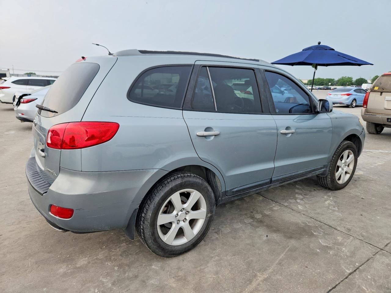 2008 Hyundai Santa Fe Se Gray vin: 5NMSH13E48H197250